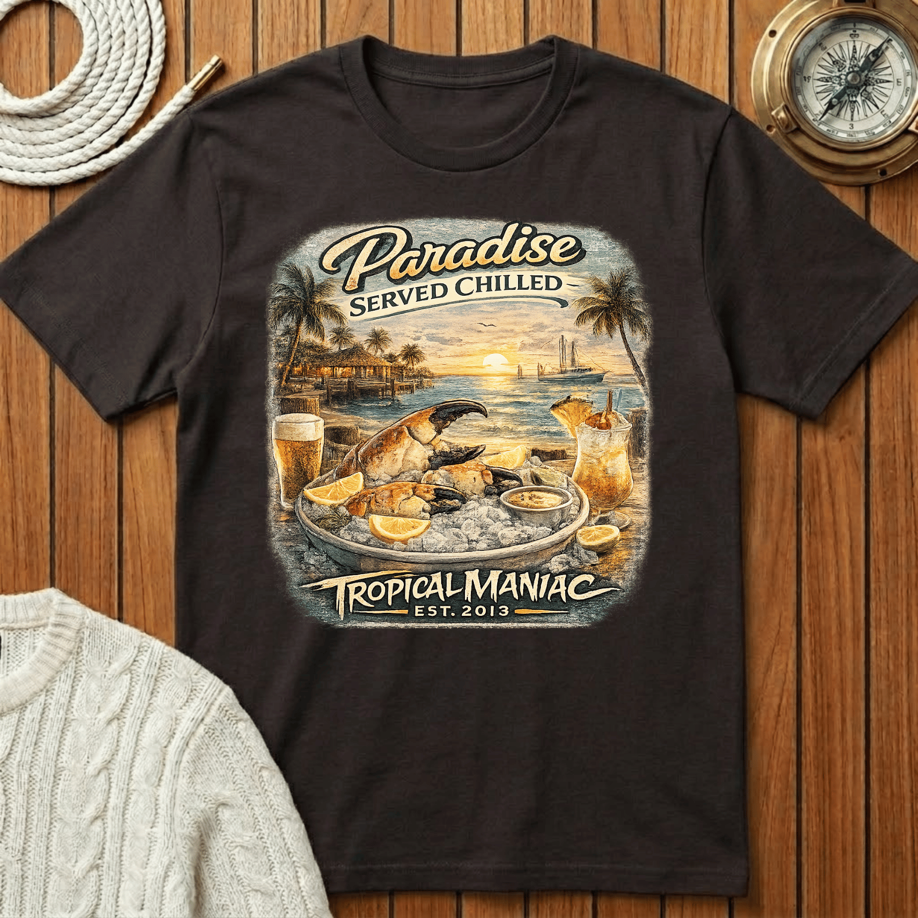 Paradise Served Chilled T-Shirt