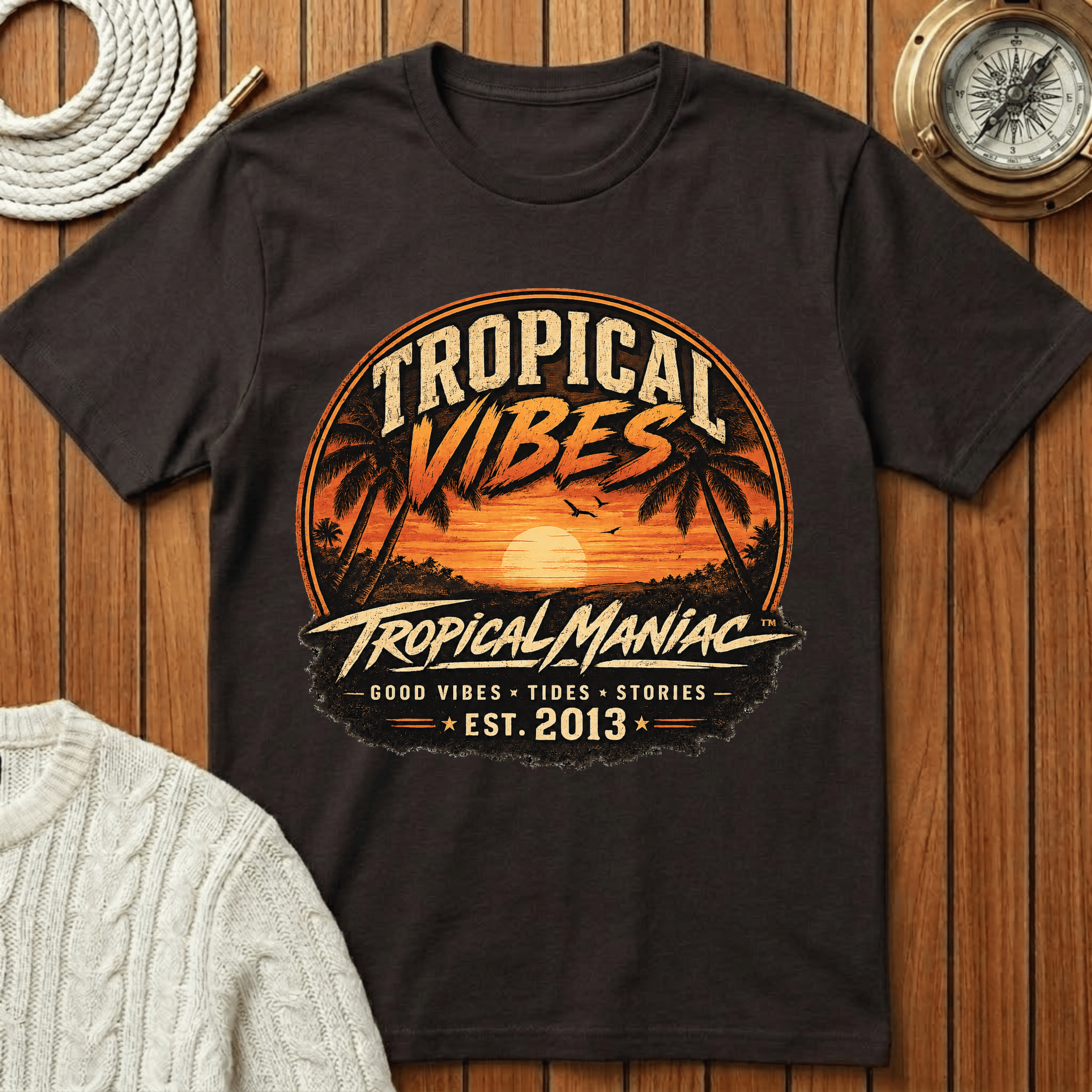 Tropical Vibes T‑Shirt
