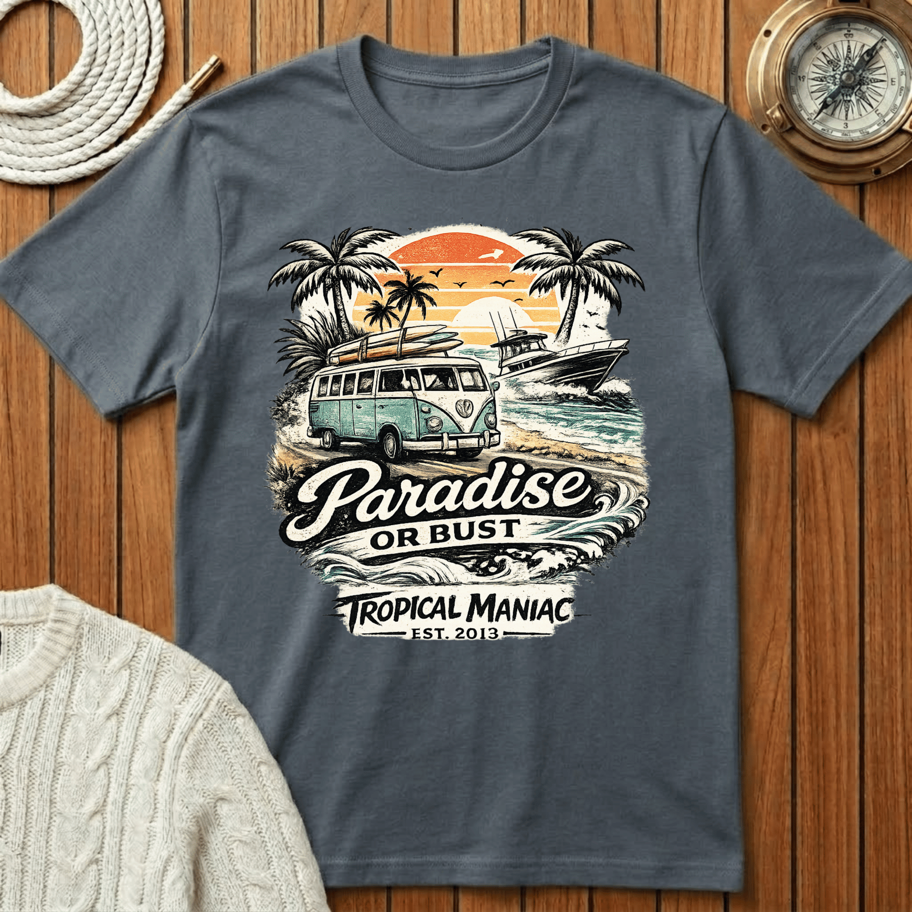 Paradise or Bust T-Shirt