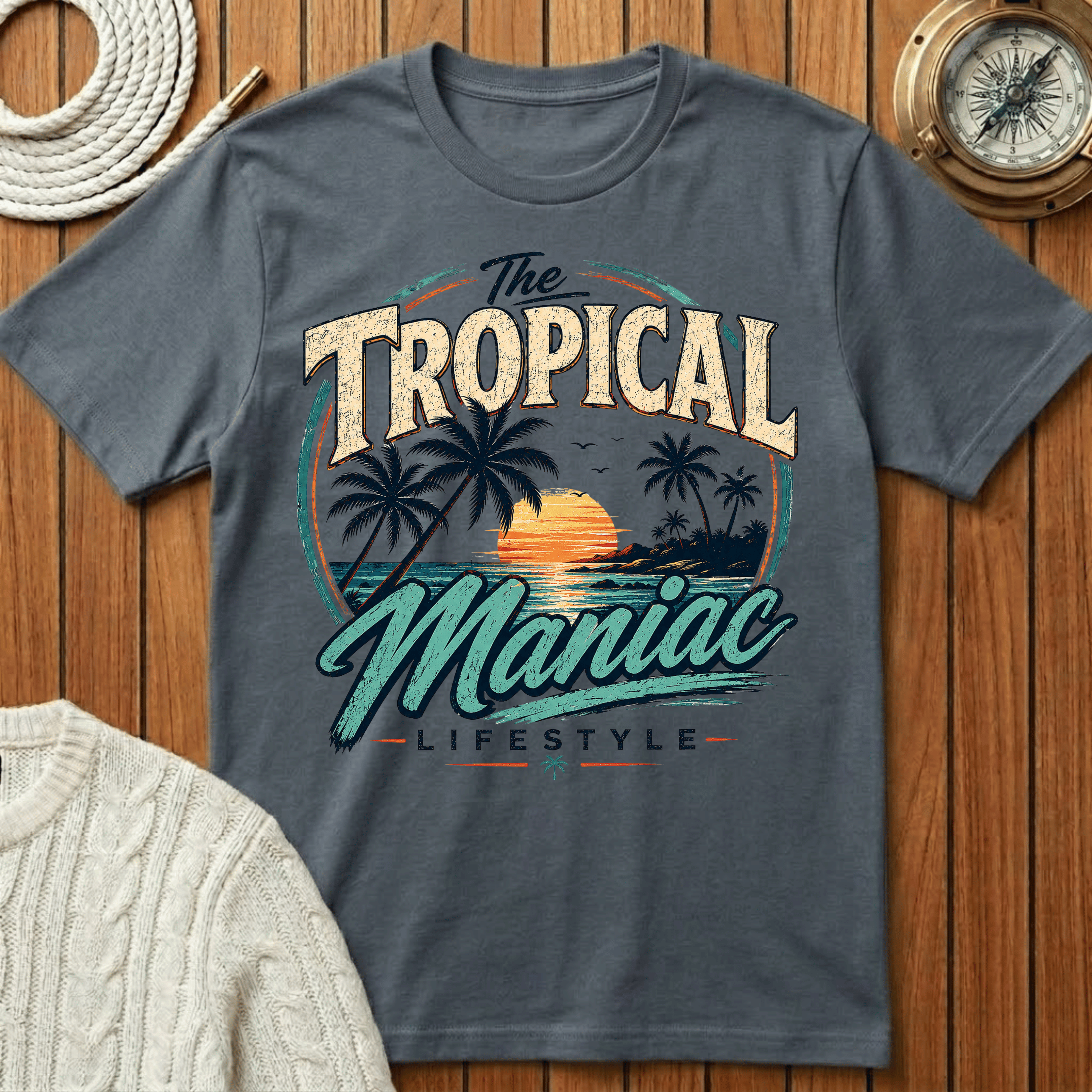Tropical Maniac Lifestyle T-Shirt