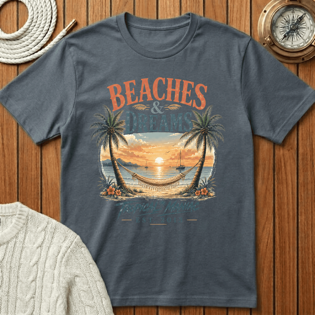 Beaches & Dreams Sunset T-Shirt