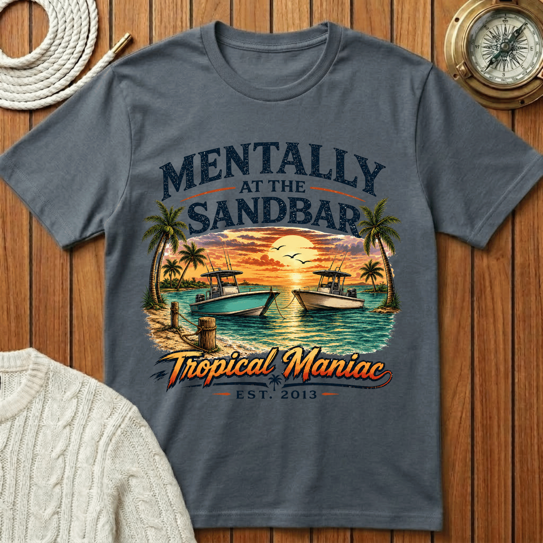 Mentally at the Sandbar T-Shirt