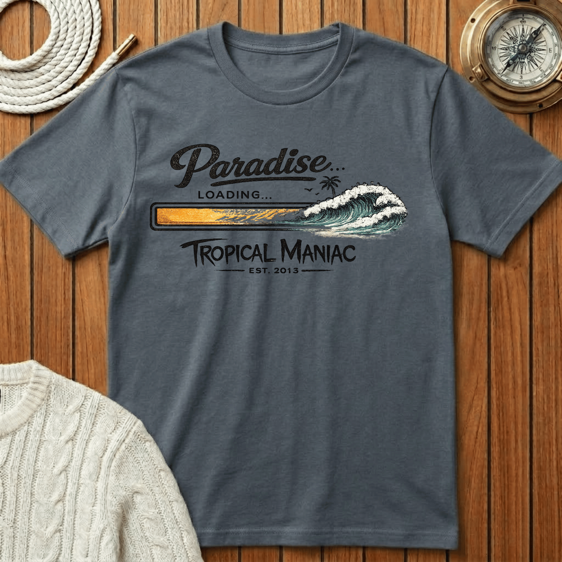Paradise Loading Tropical Maniac T-Shirt