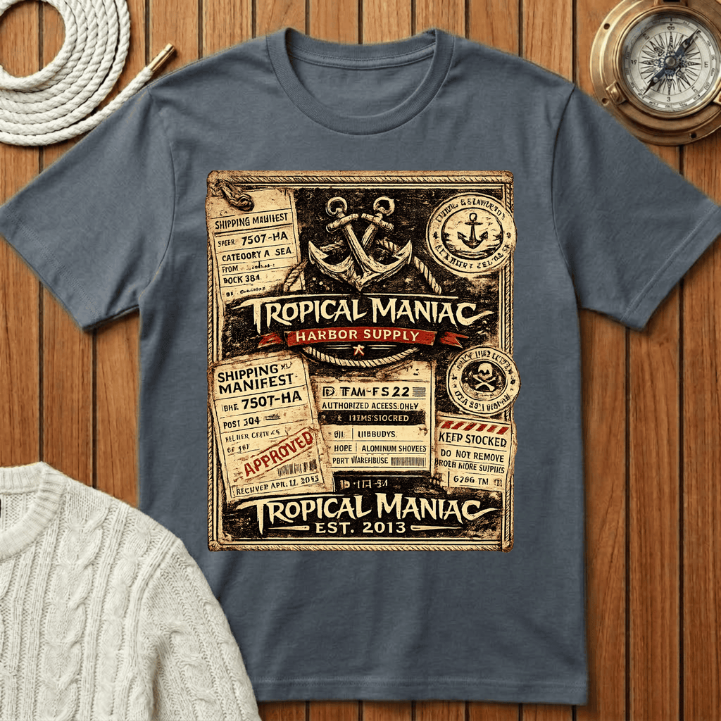 Tropical Maniac Harbor Supply T-Shirt