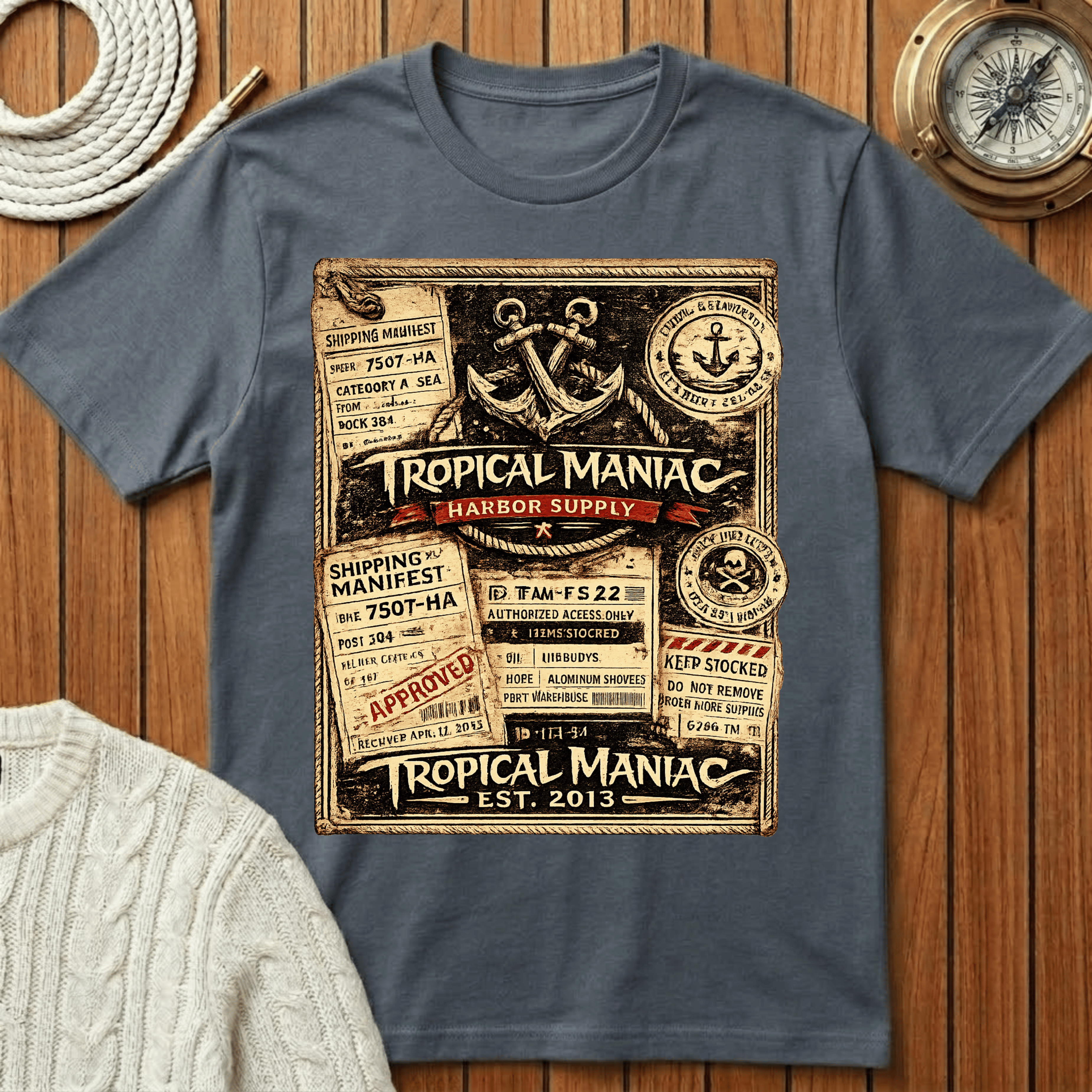 Tropical Maniac Harbor Supply T-Shirt