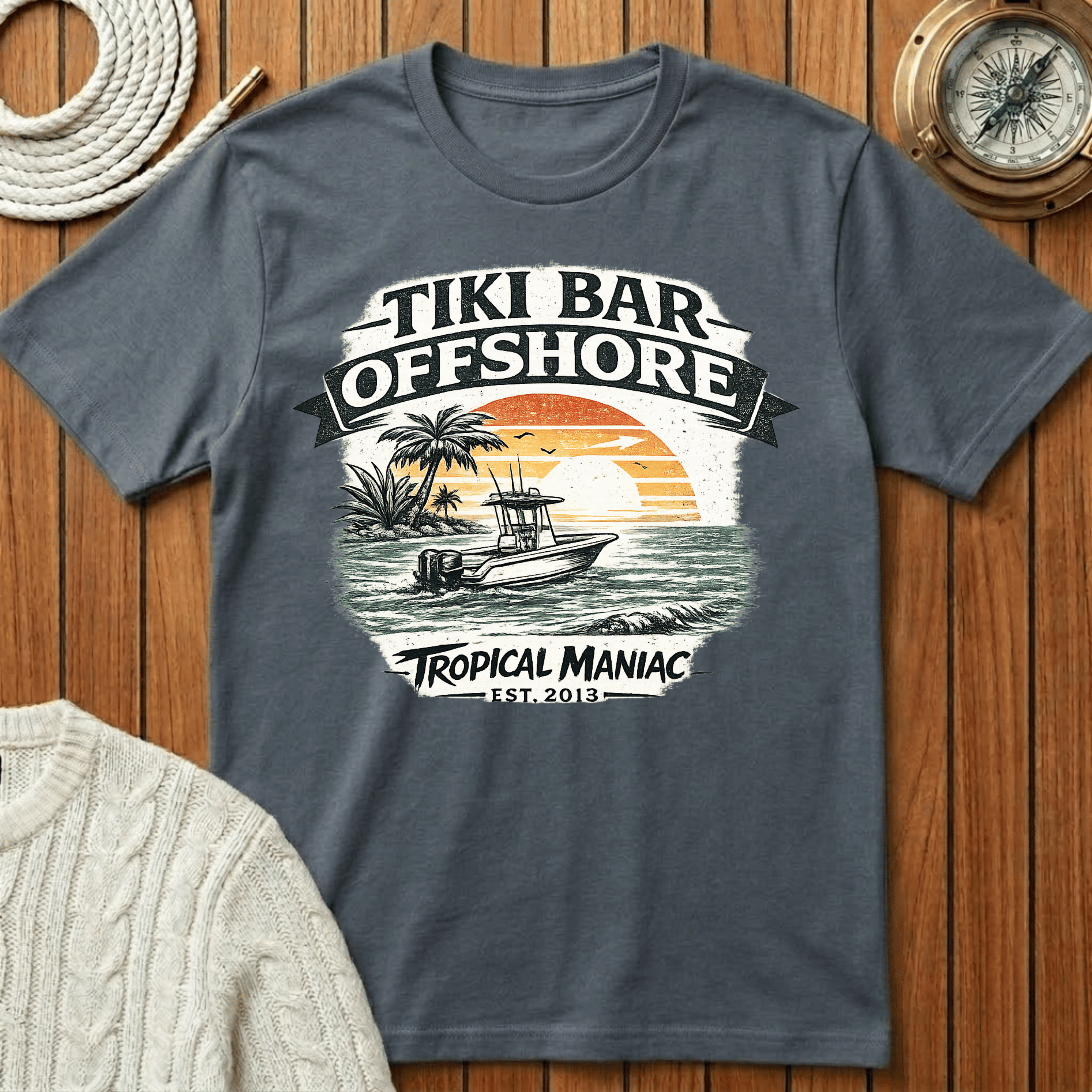 Tiki Bar Offshore T-Shirt