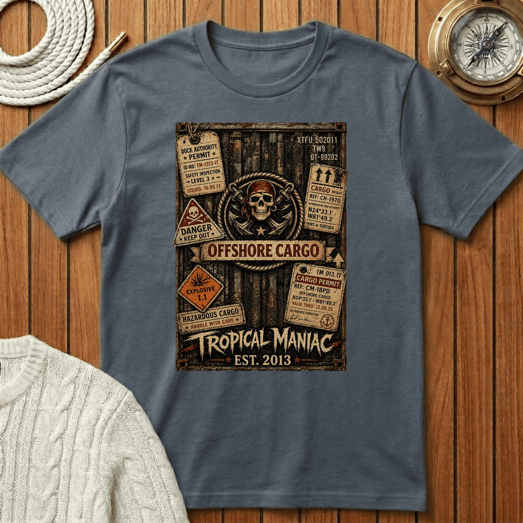 Offshore Cargo Skull T-Shirt