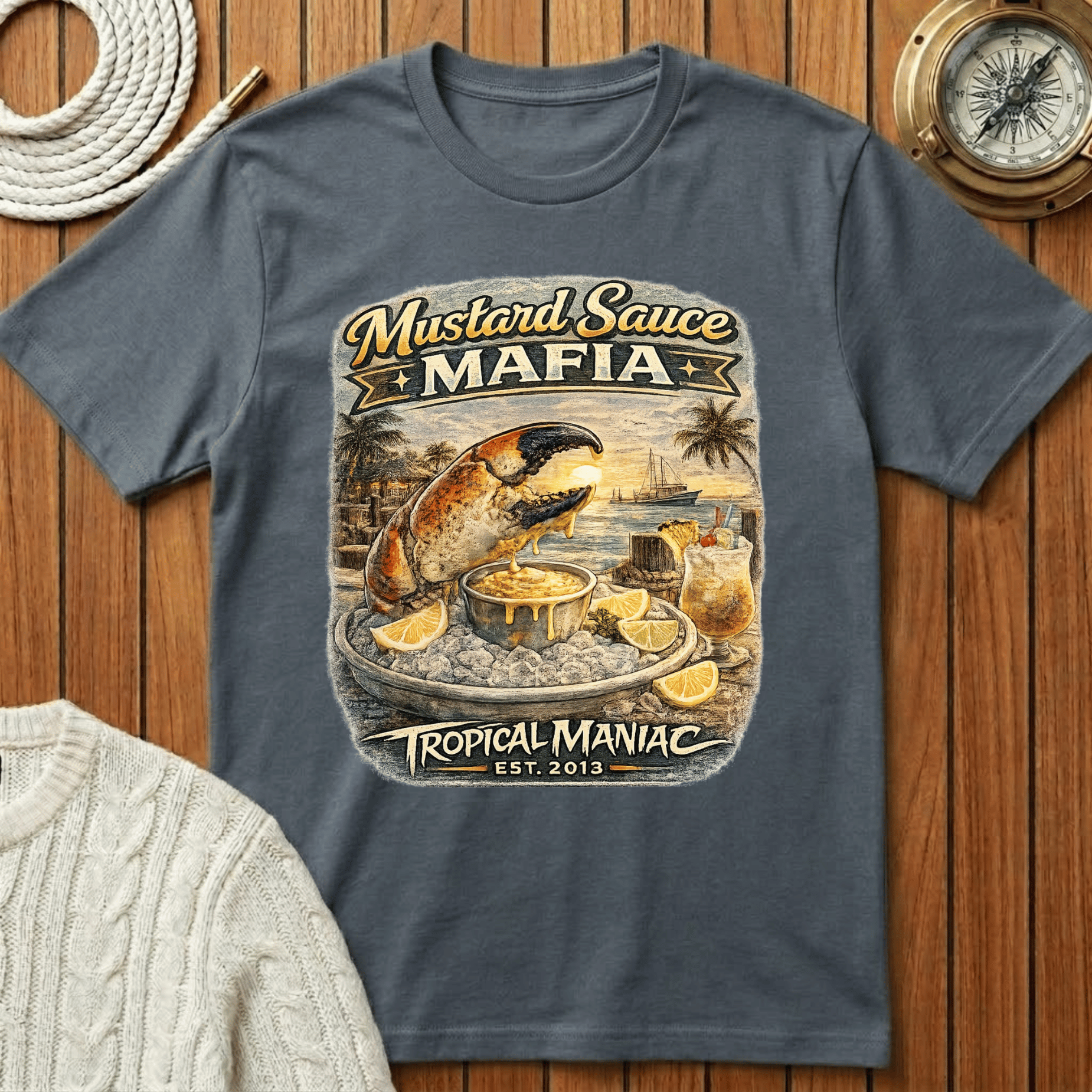 Mustard Sauce Mafia T-Shirt