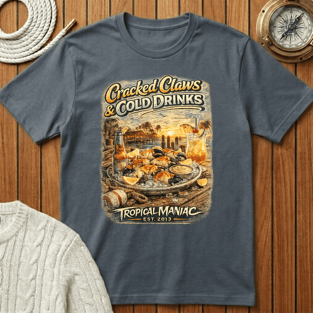 Cracked Claws & Cold Drinks T‑Shirt