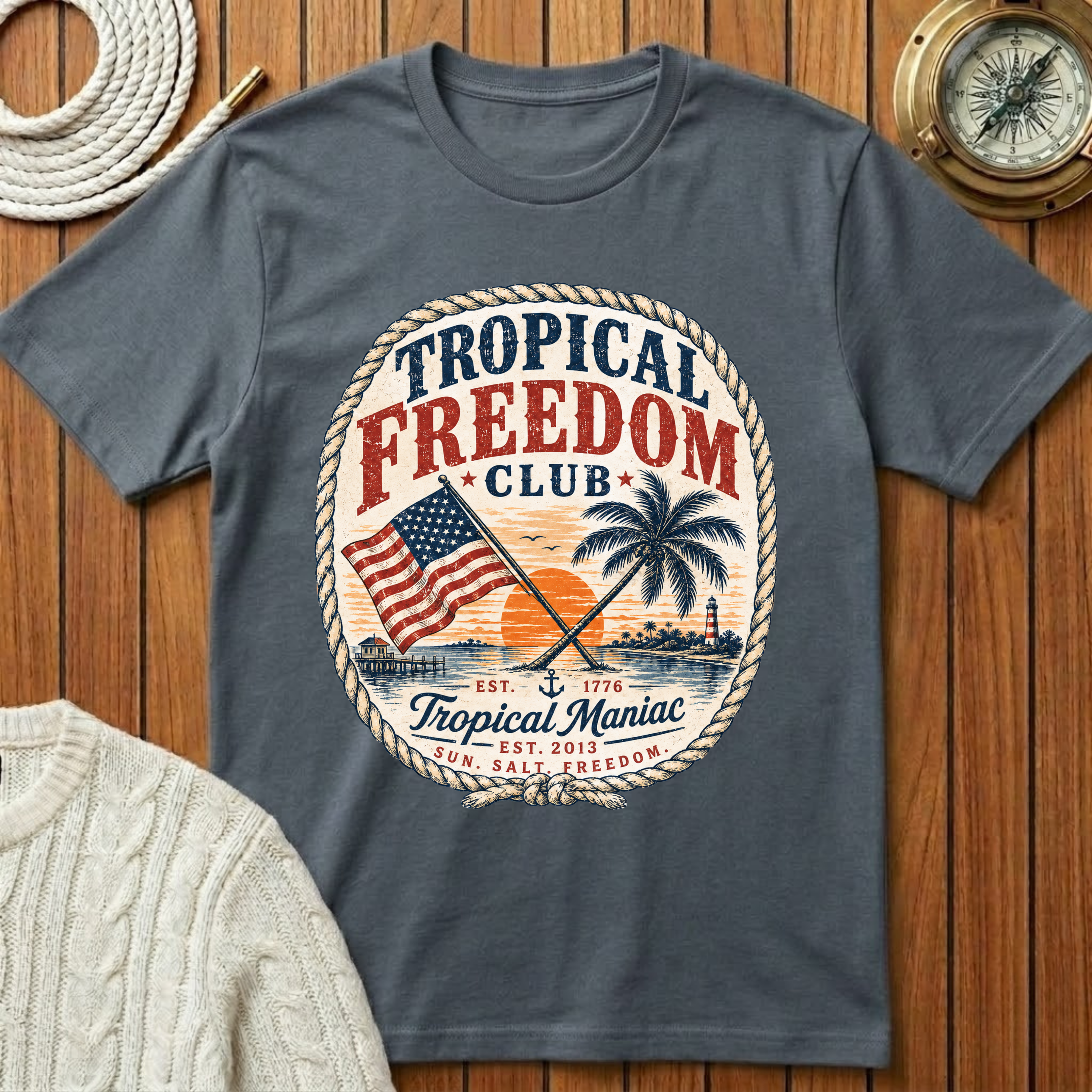 Tropical Freedom Club - T-Shirt
