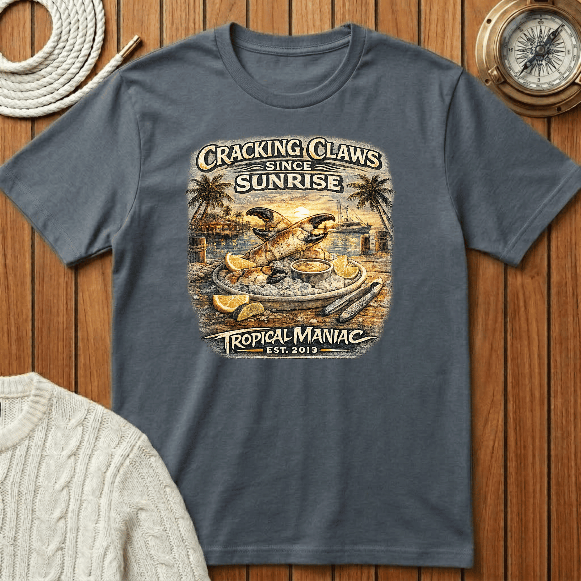 Cracking Claws Since Sunrise T-Shirt