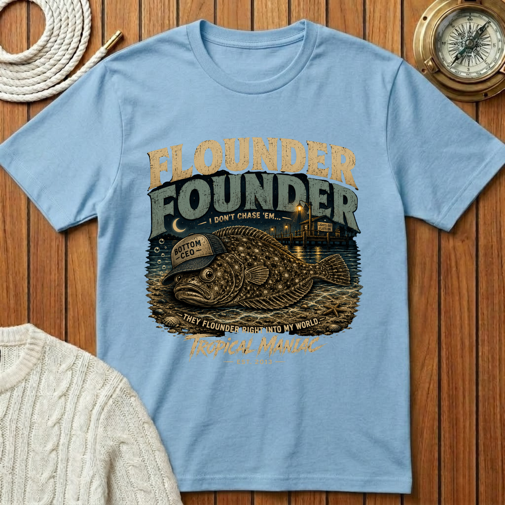 Flounder Founder T-Shirt