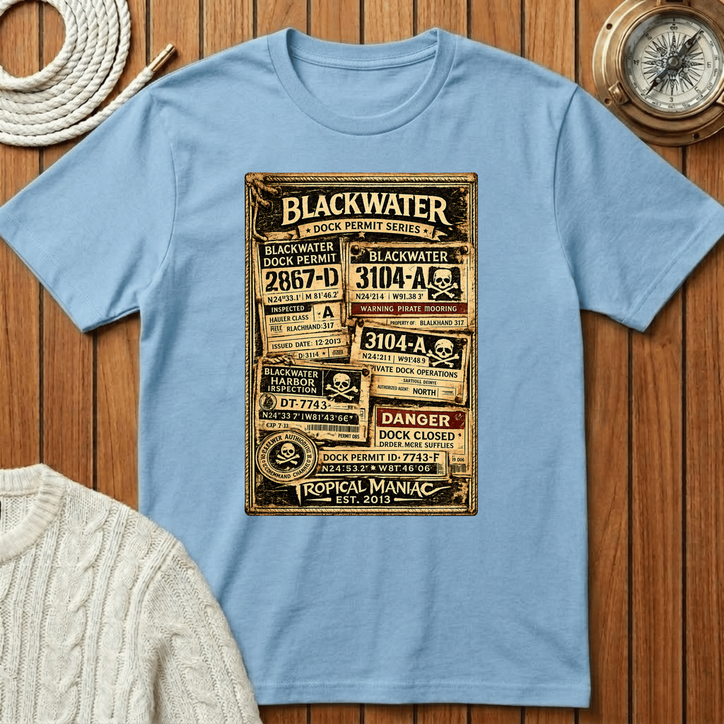 Blackwater Dock Permit T-Shirt