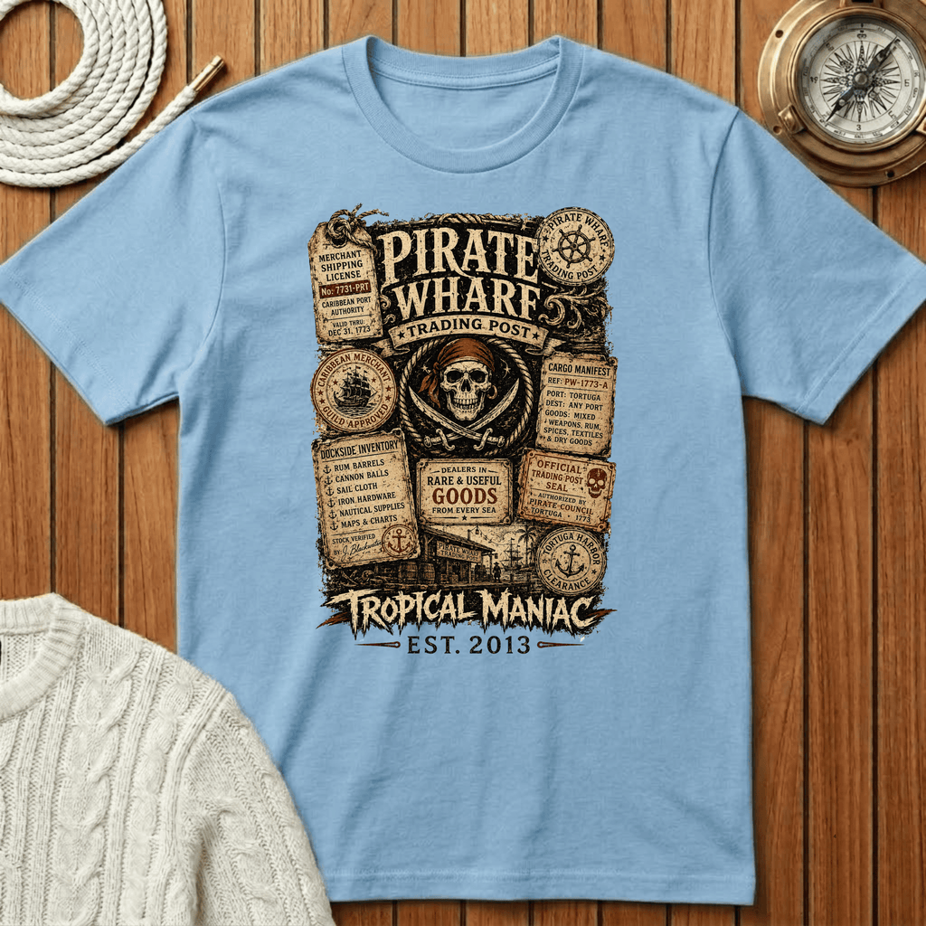 Pirate Wharf Trading Post T-Shirt