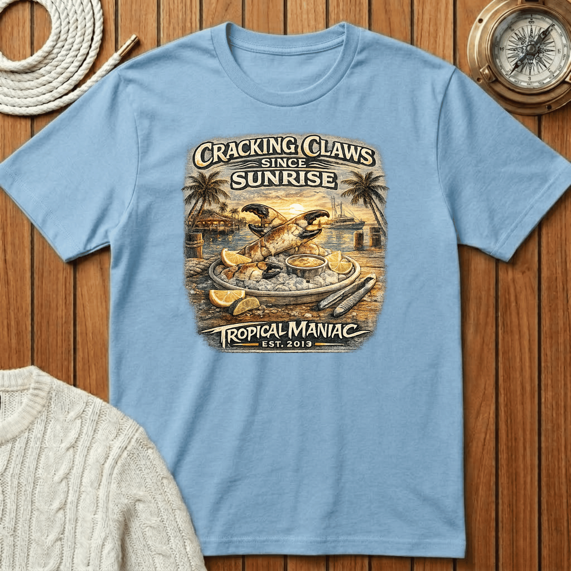 Cracking Claws Since Sunrise T-Shirt