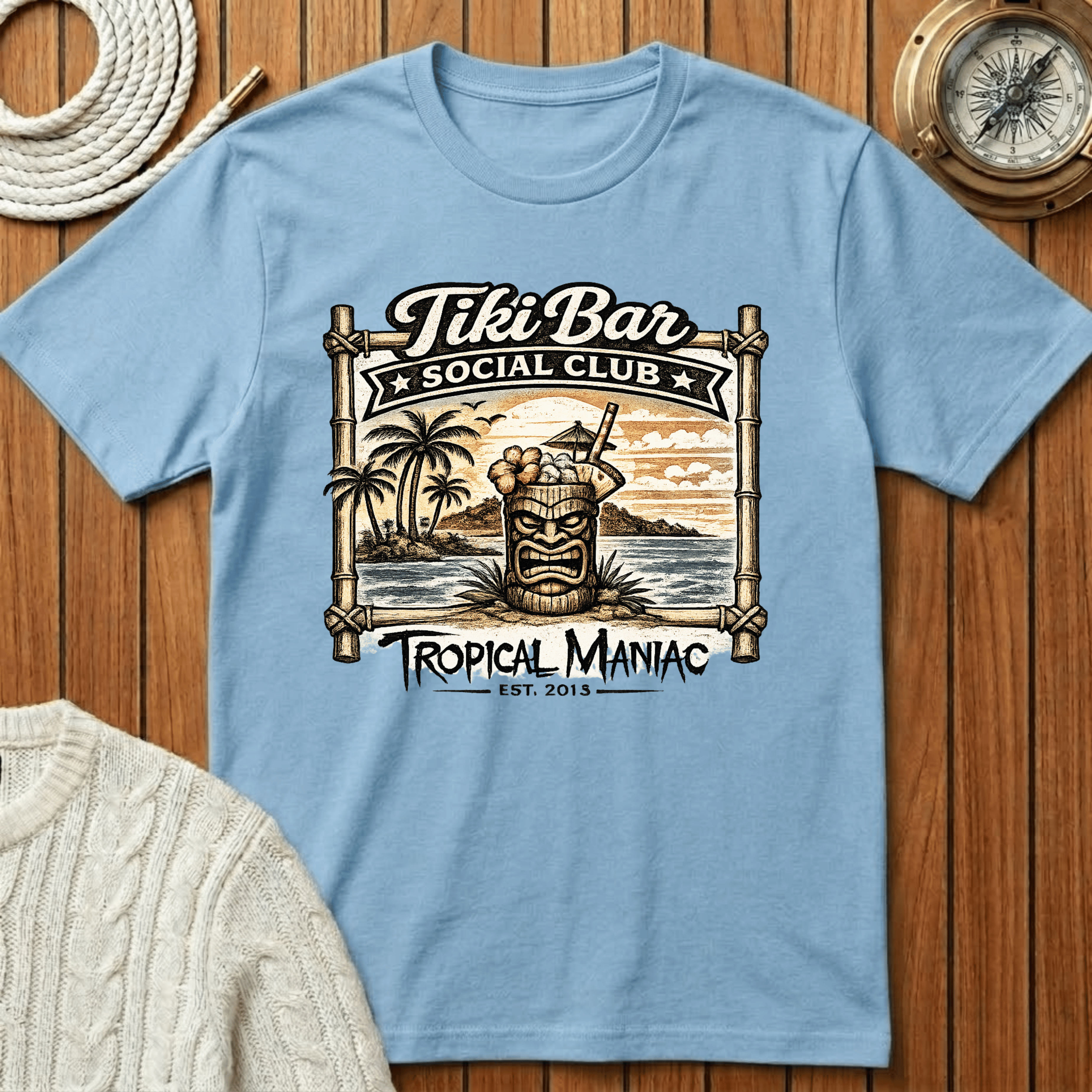 Tiki Bar Social Club T-Shirt