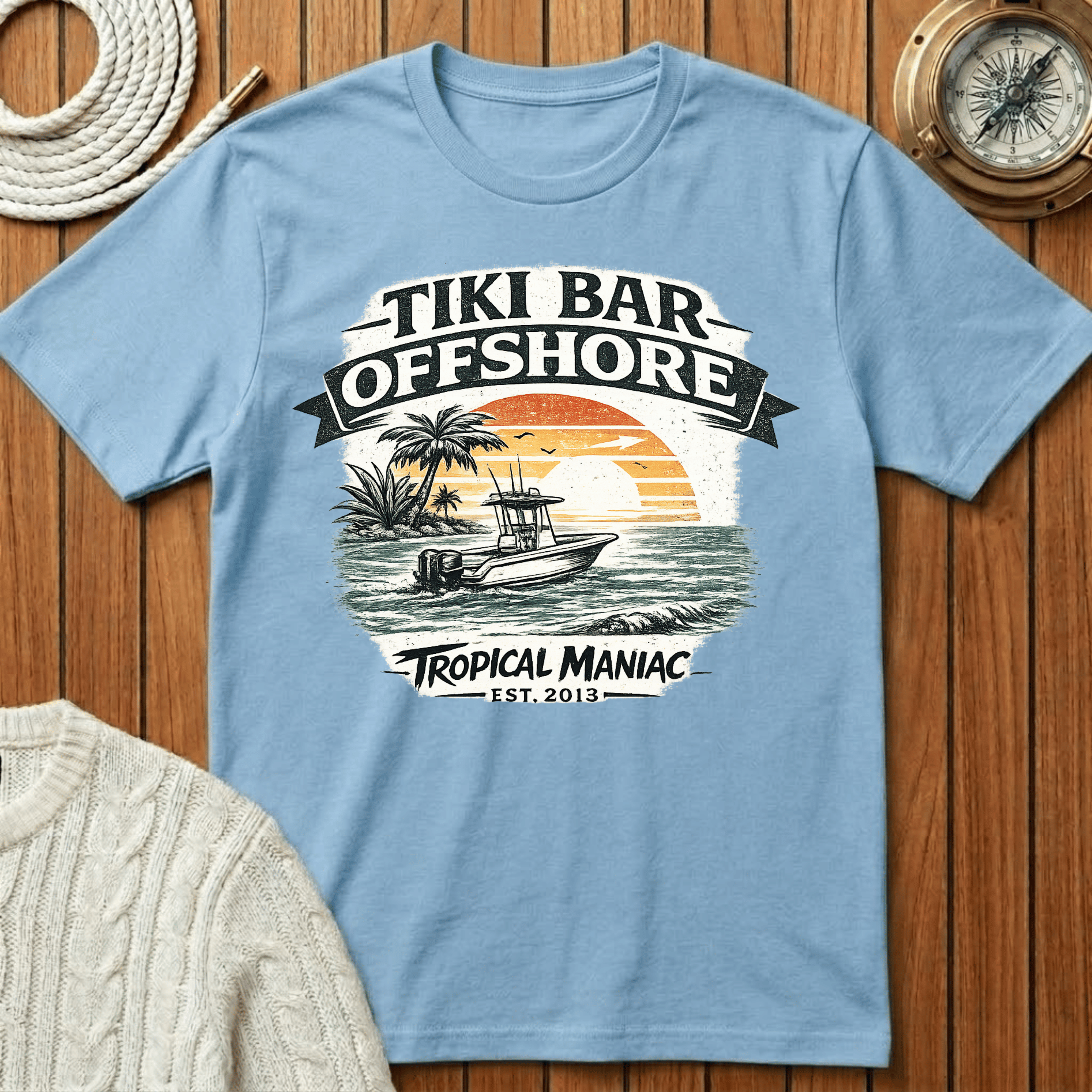 Tiki Bar Offshore T-Shirt