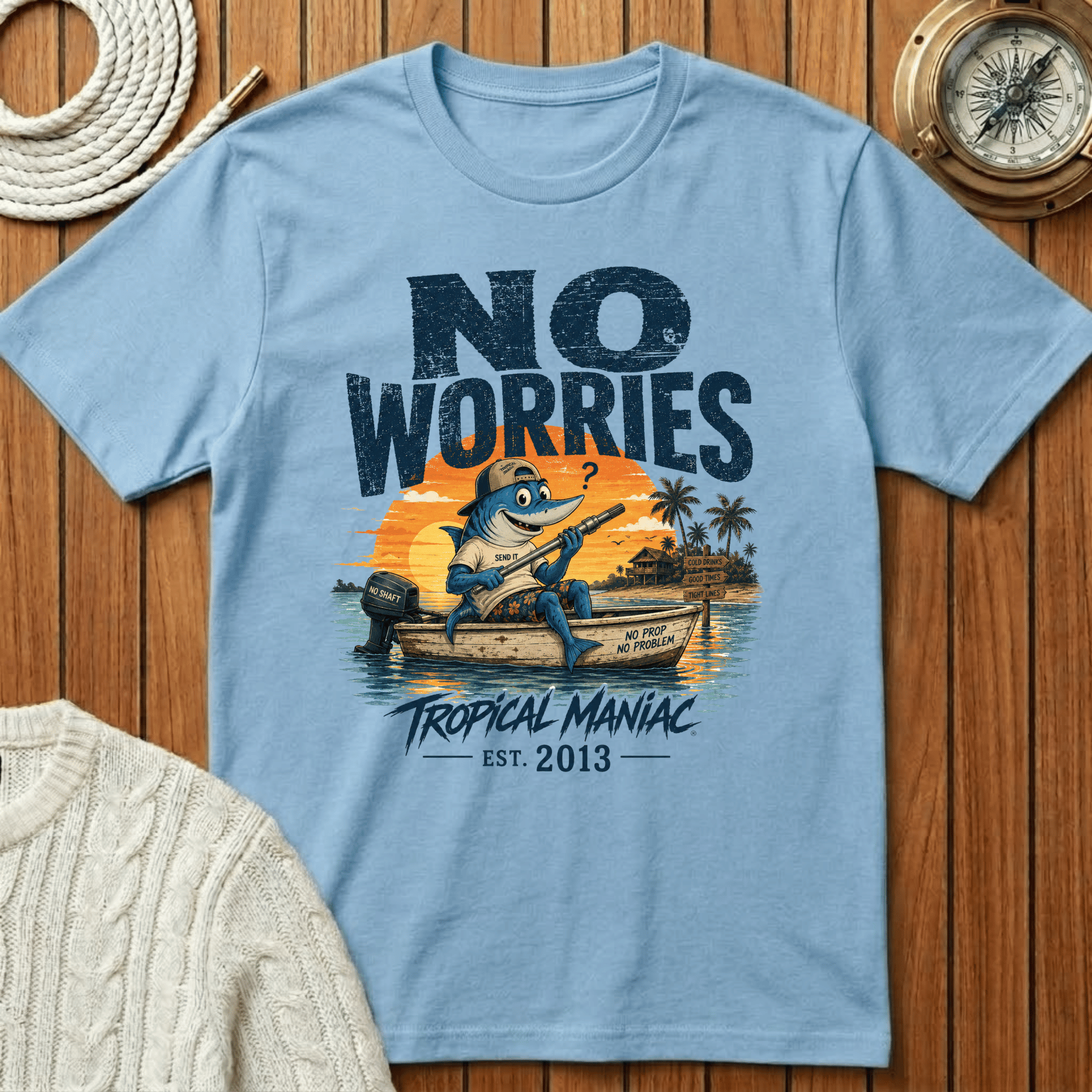 No Worries Tropical T-Shirt