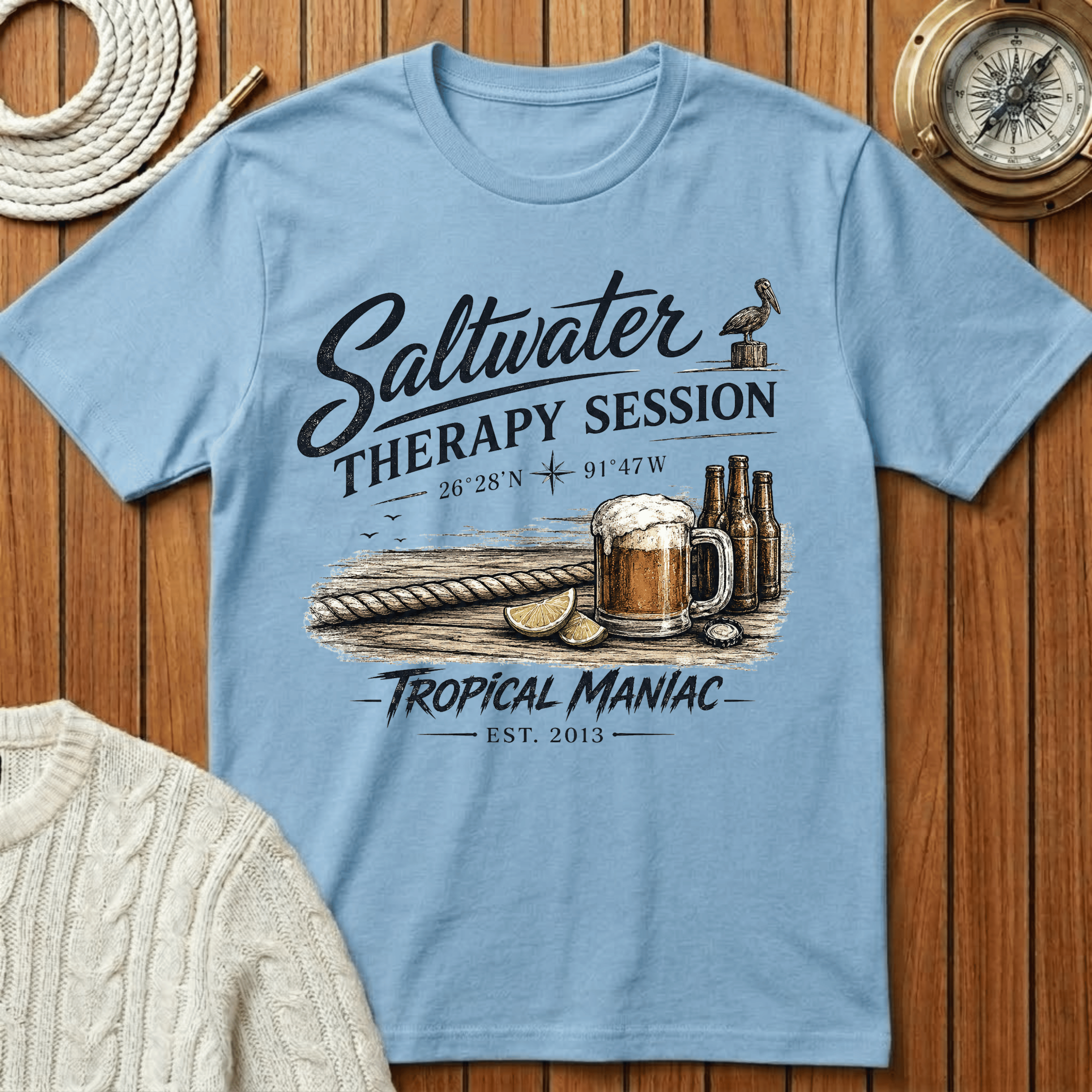 Saltwater Therapy Session T-Shirt