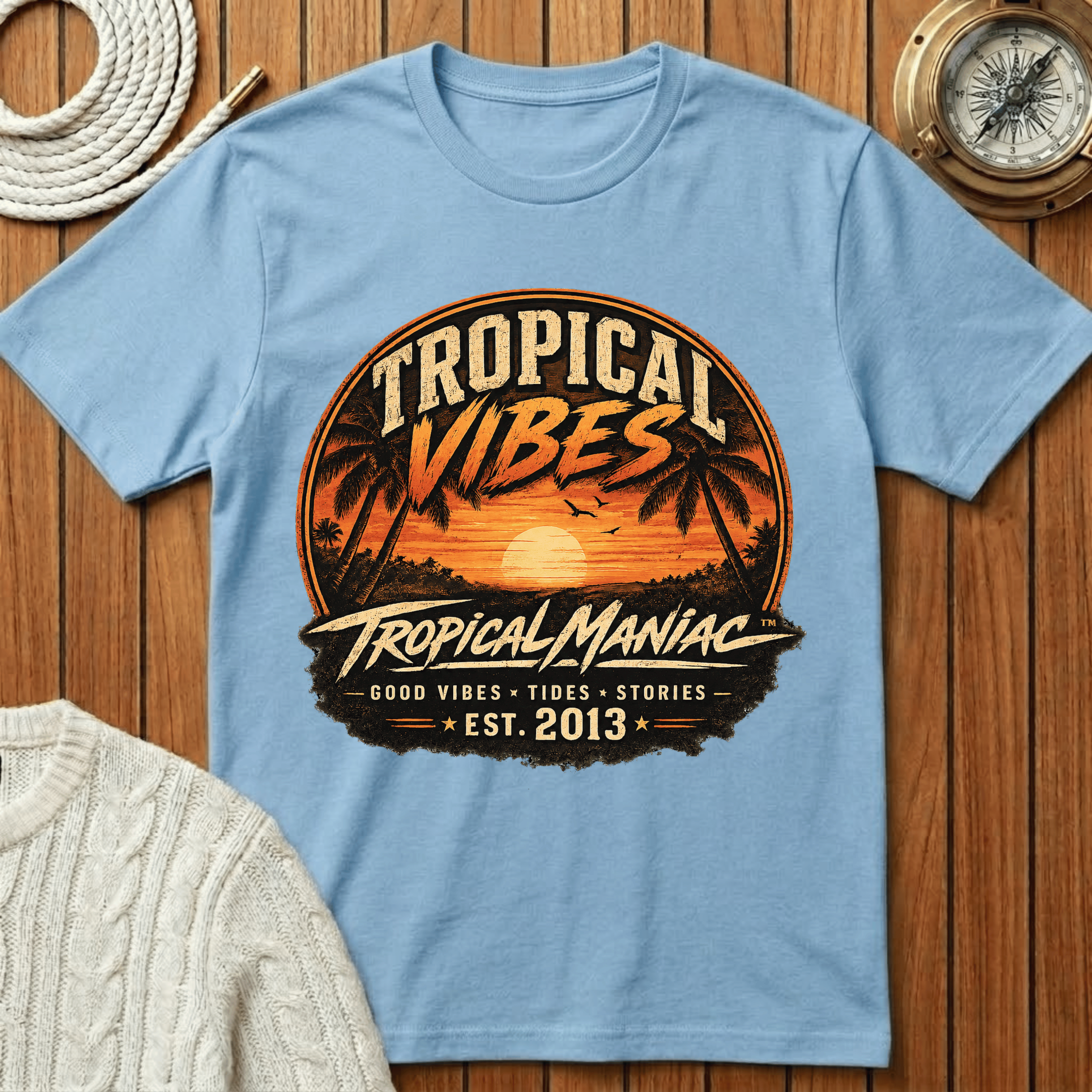 Tropical Vibes T‑Shirt