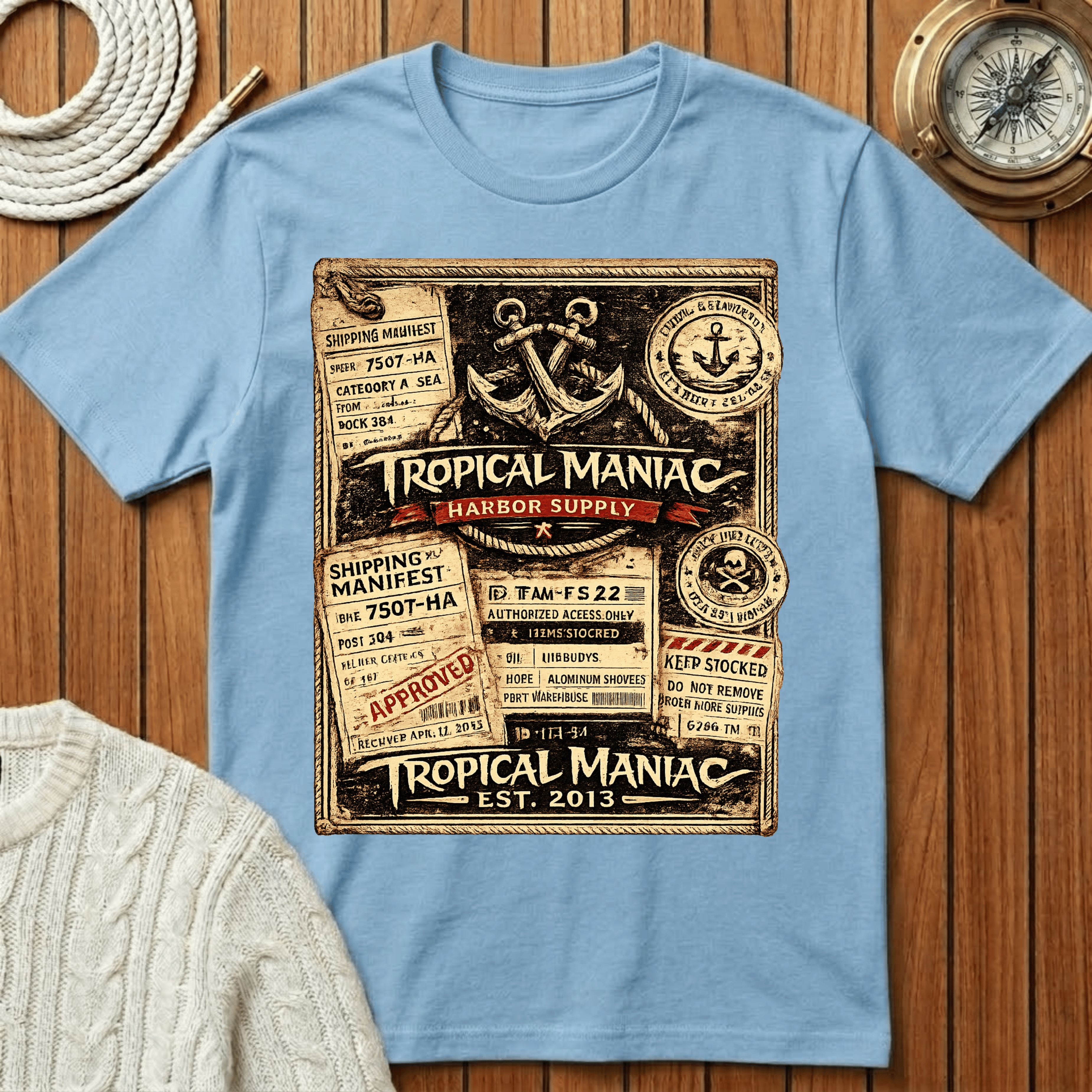 Tropical Maniac Harbor Supply T-Shirt