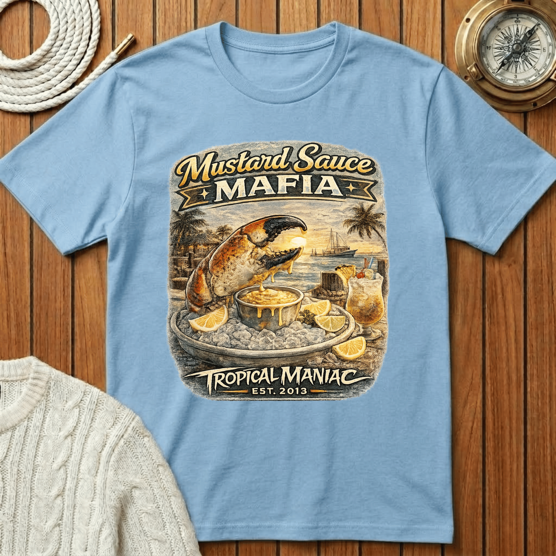 Mustard Sauce Mafia T-Shirt