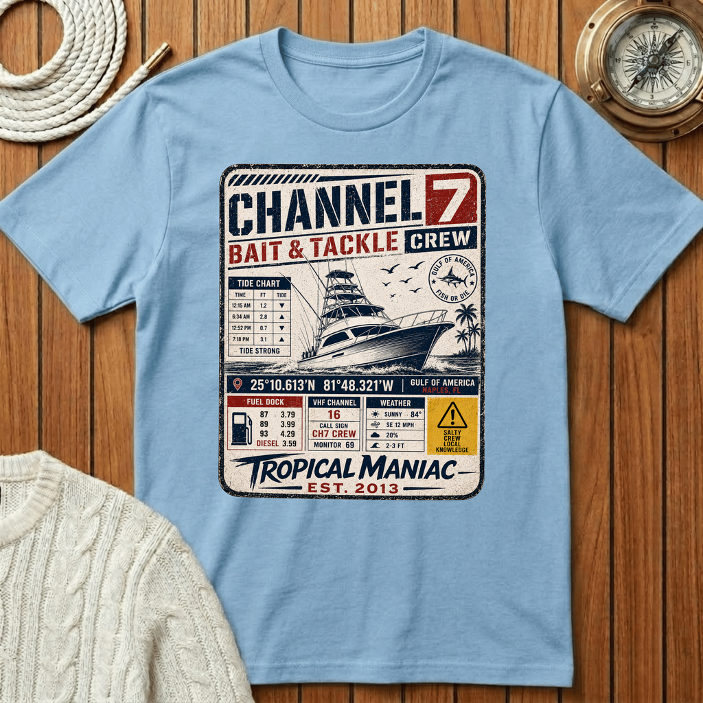 Channel 7 Bait & Tackle T-Shirt
