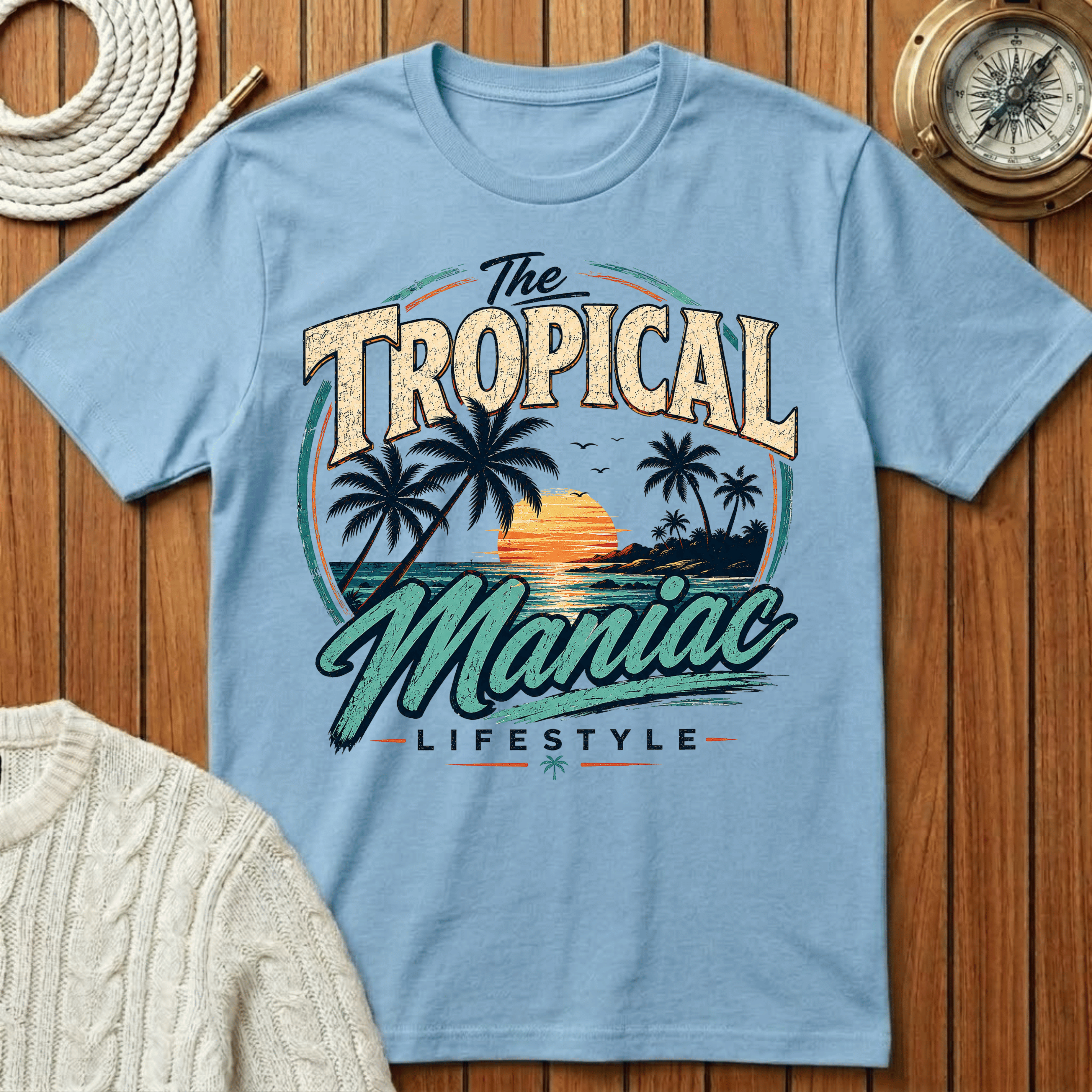 Tropical Maniac Lifestyle T-Shirt