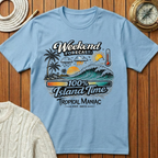 Weekend Forecast 100% Island Time - T-Shirt