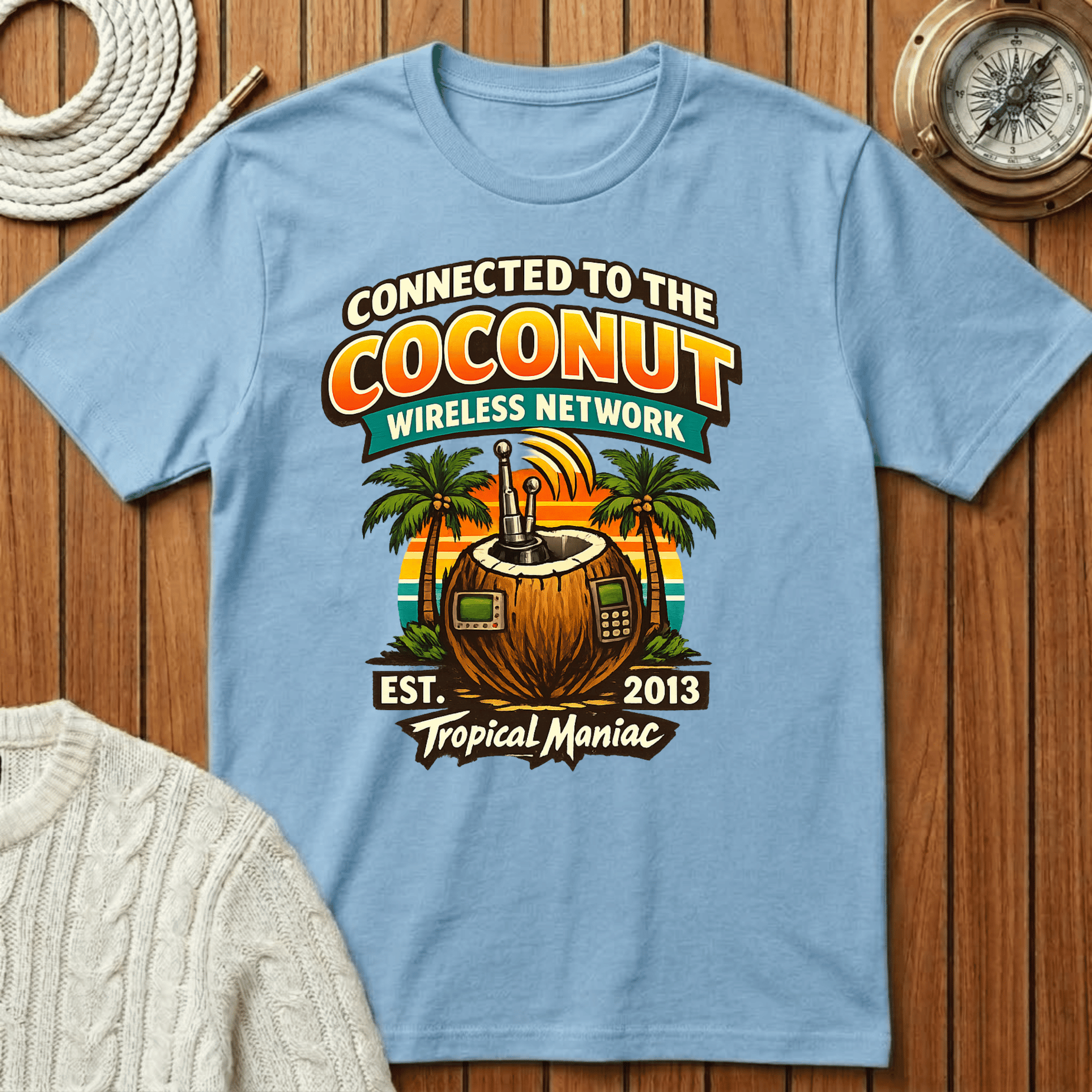 Connected To The Coconut T-Shirt