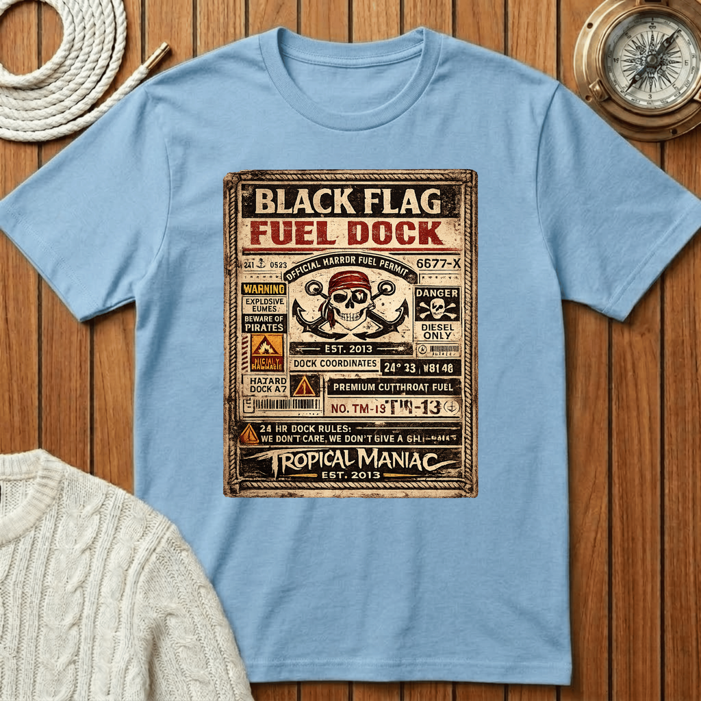 Black Flag Fuel Dock T-Shirt