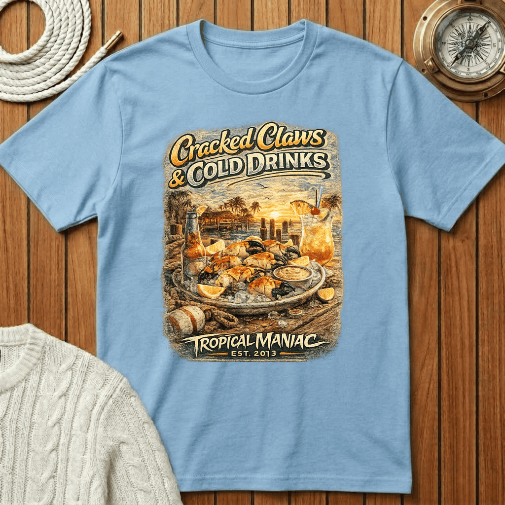 Cracked Claws & Cold Drinks T‑Shirt