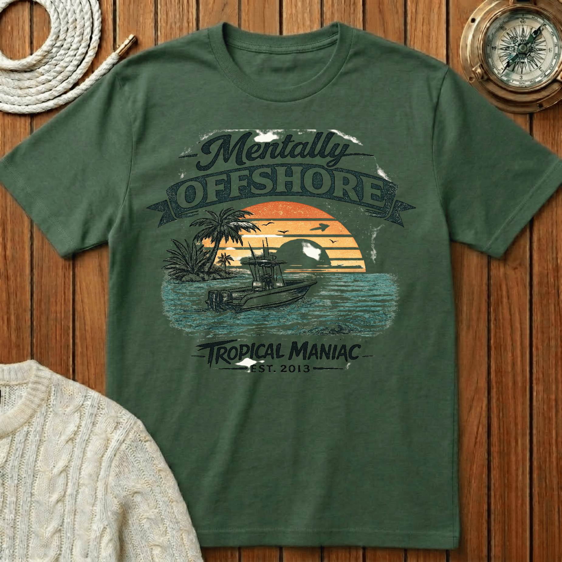 Mentally Offshore T‑Shirt