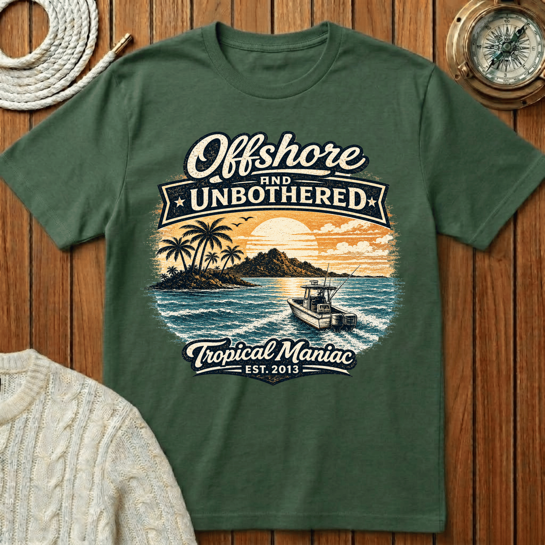 Offshore and Unbothered T-Shirt