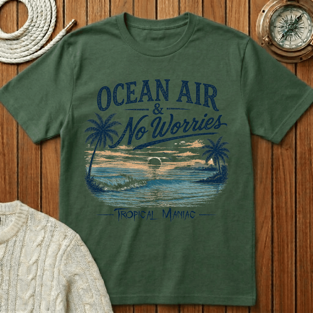 Ocean Air & No Worries T-Shirt