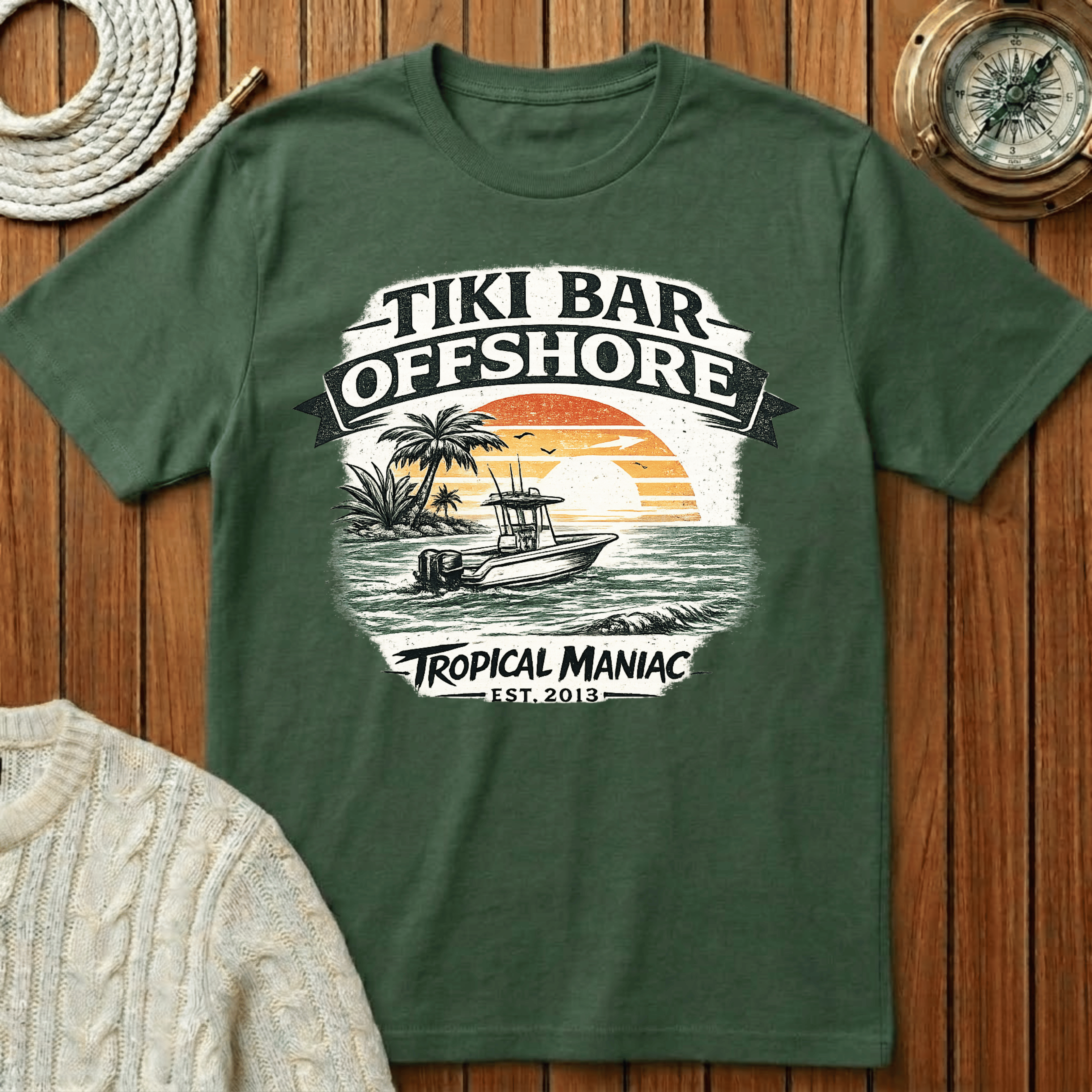 Tiki Bar Offshore T-Shirt