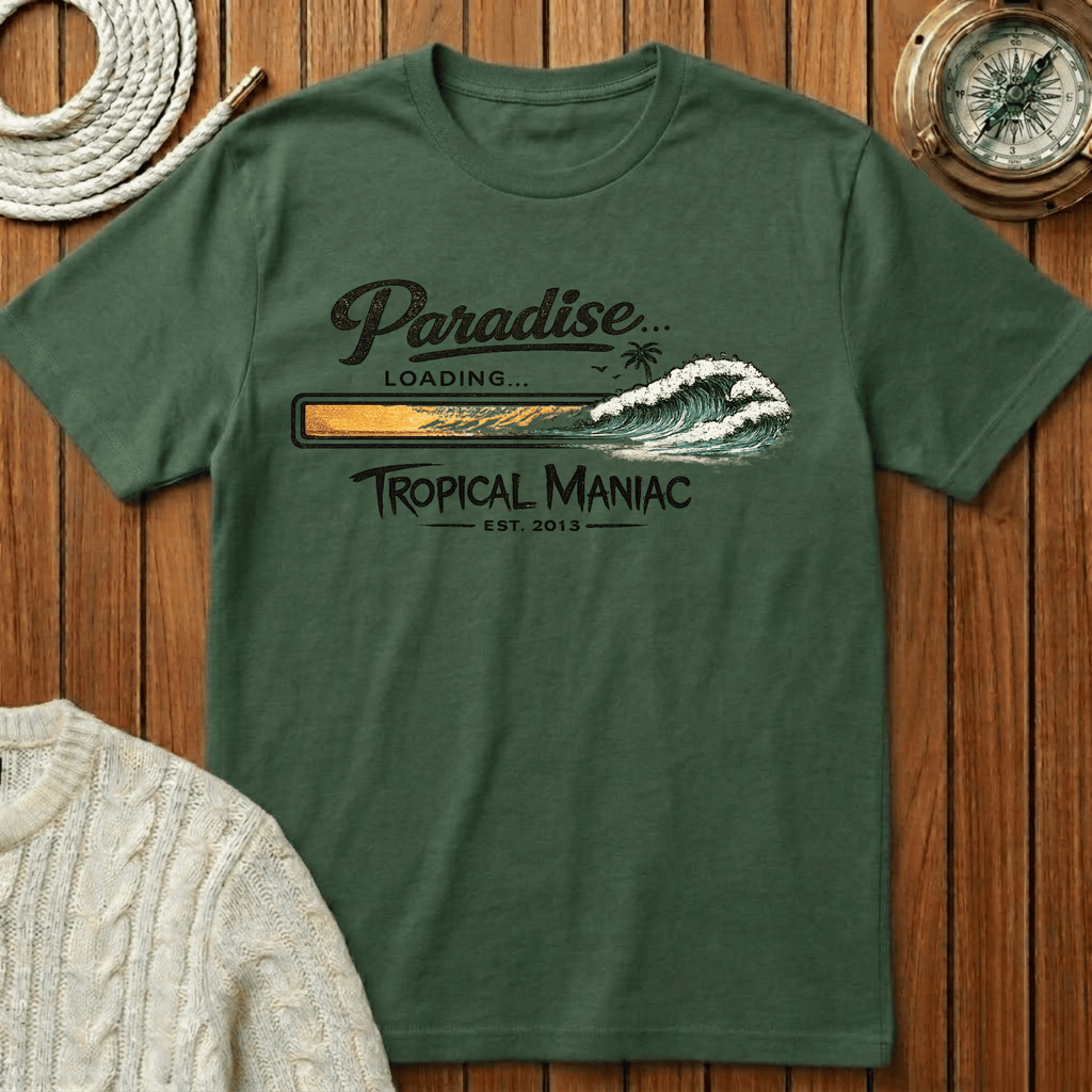 Paradise Loading Tropical Maniac T-Shirt