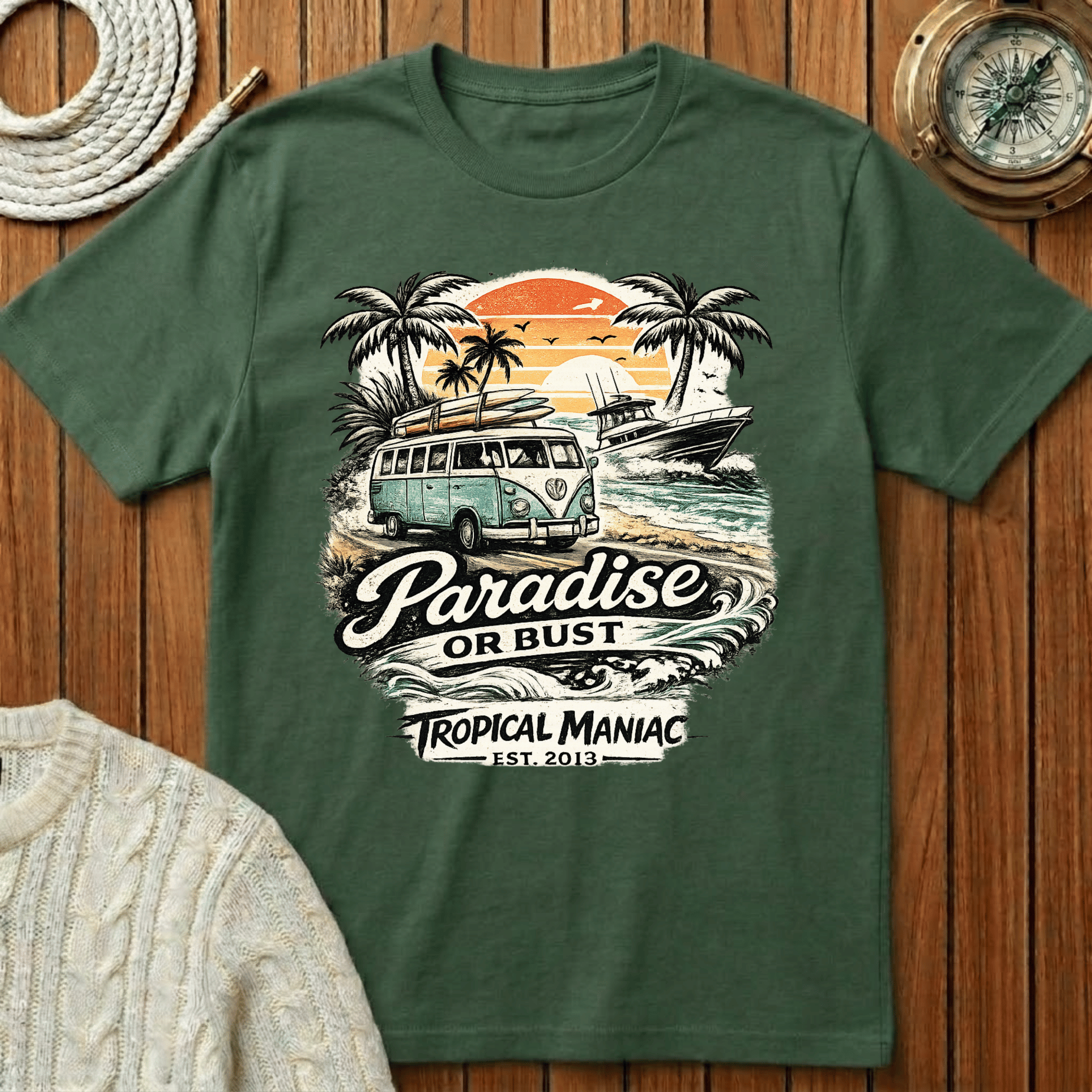 Paradise or Bust T-Shirt