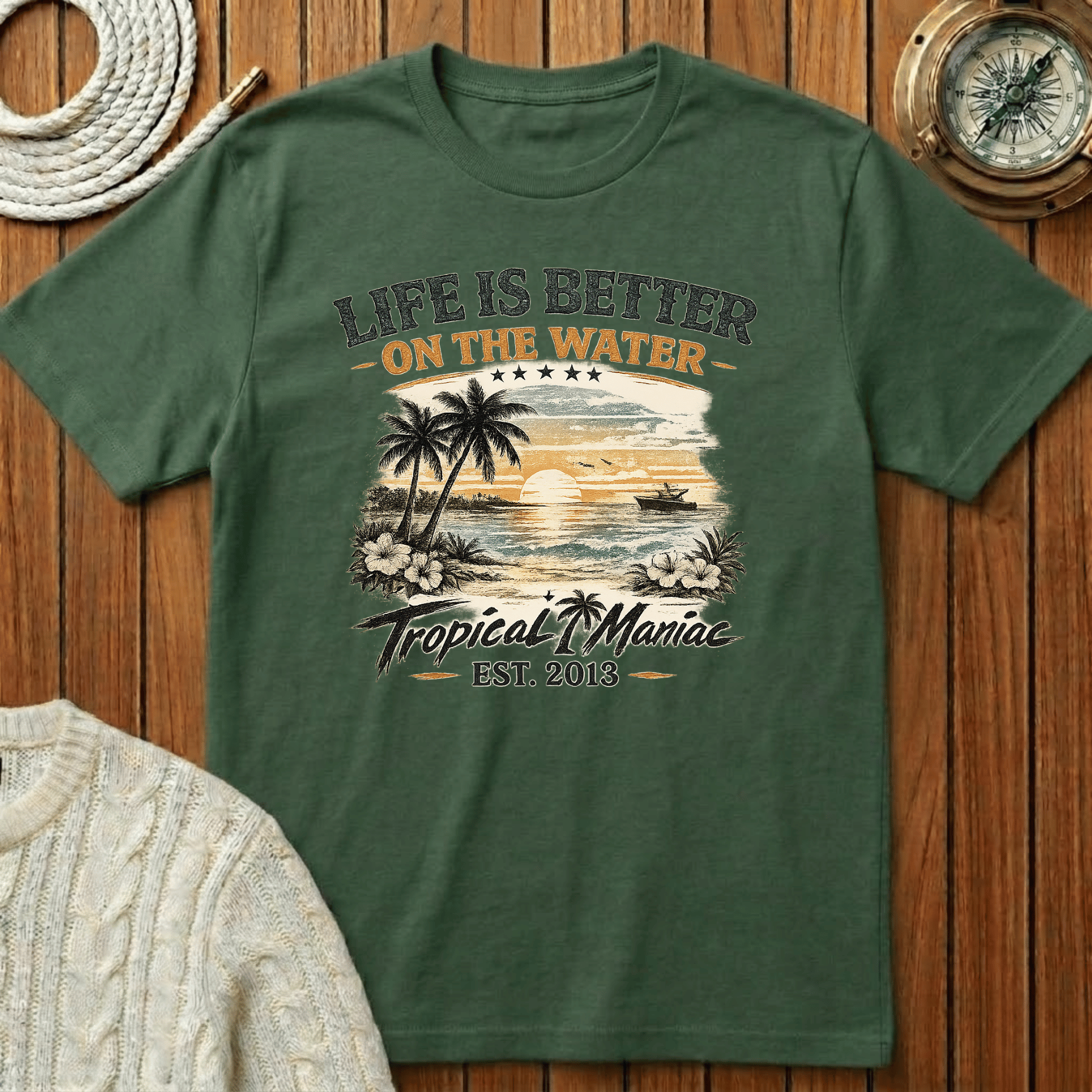 Life Is Better On The Water T-Shirt