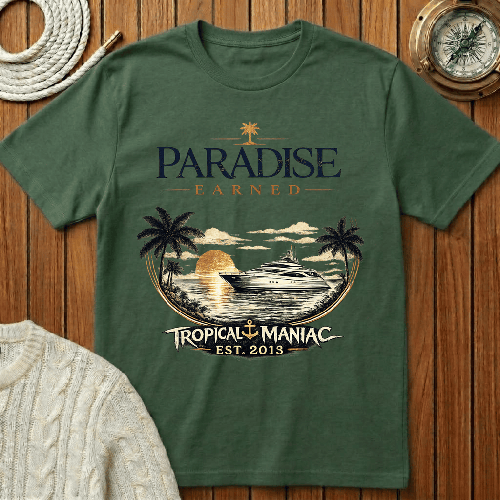 Paradise Earned Beach T-Shirt