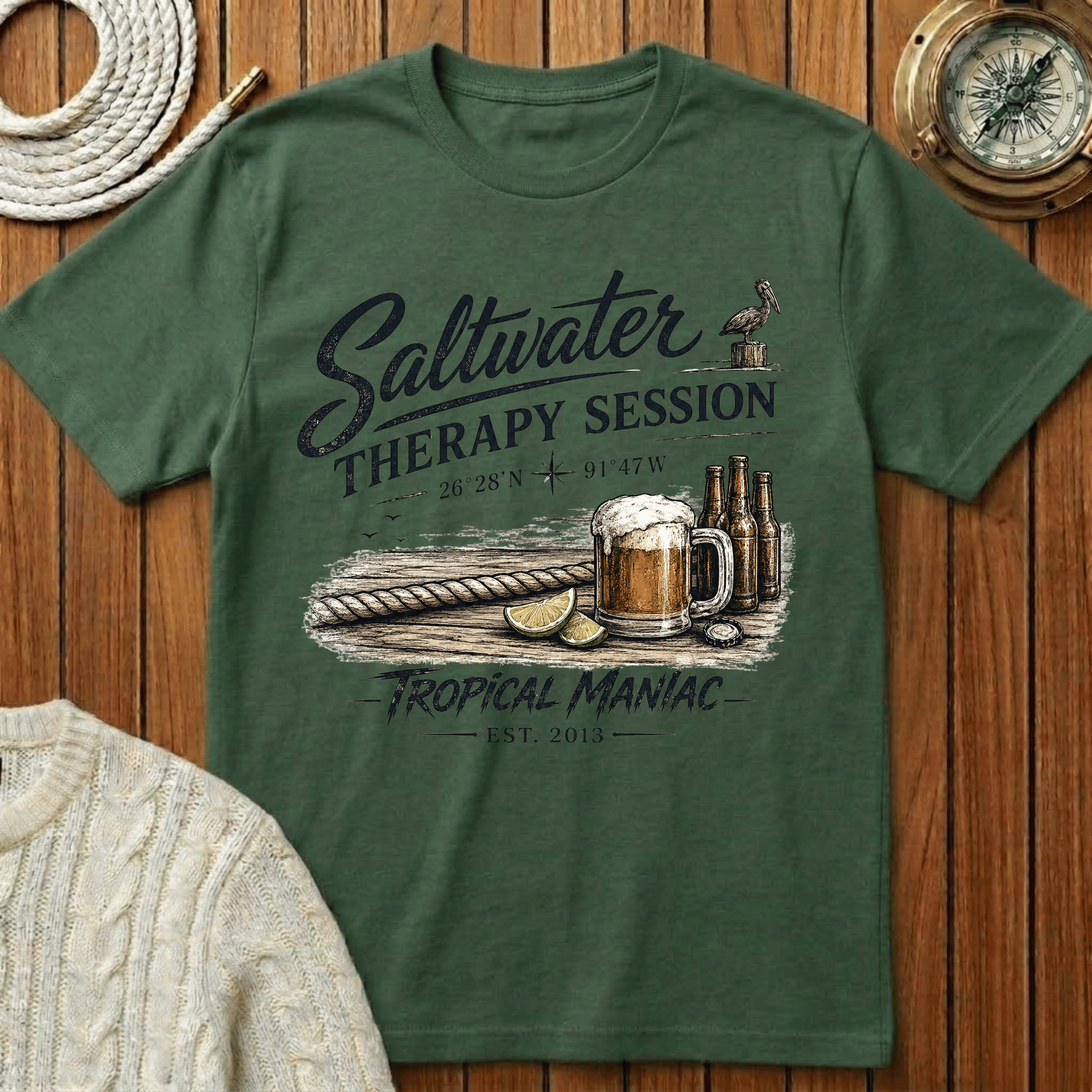 Saltwater Therapy Session T-Shirt