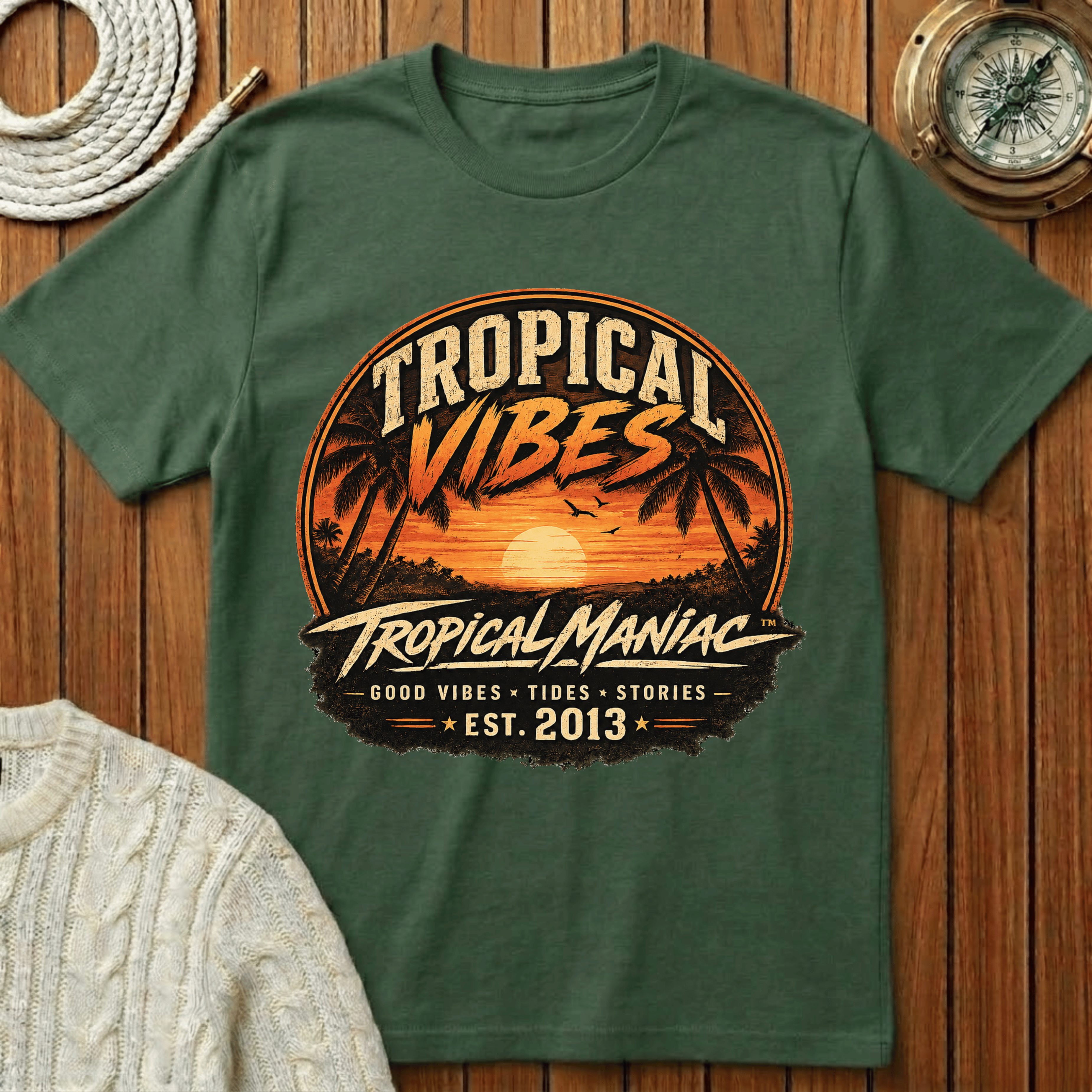 Tropical Vibes T‑Shirt