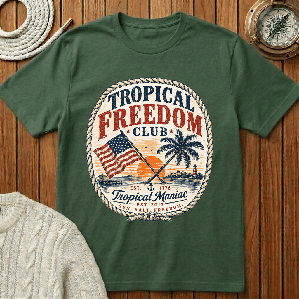 Tropical Freedom Club - T-Shirt