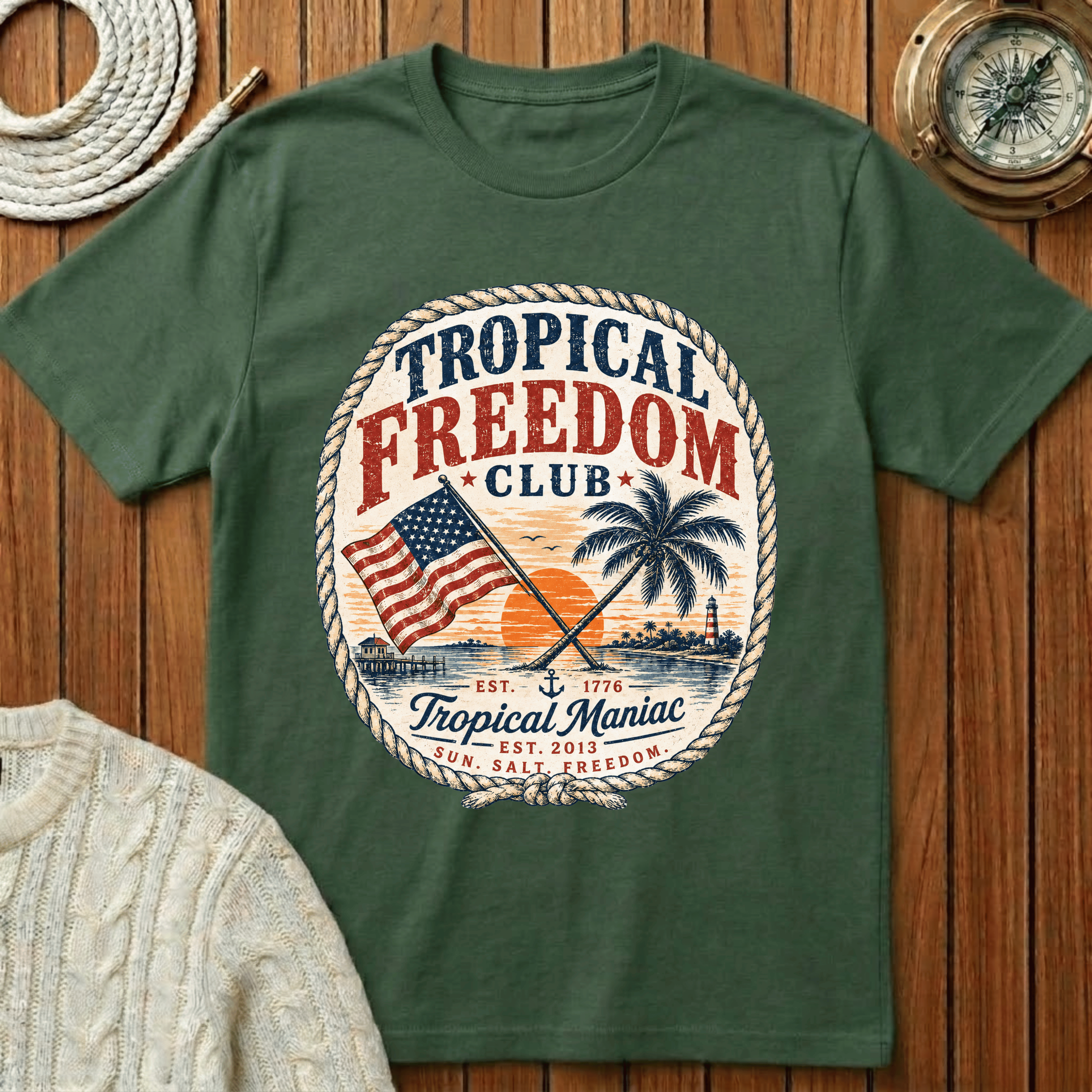 Tropical Freedom Club - T-Shirt