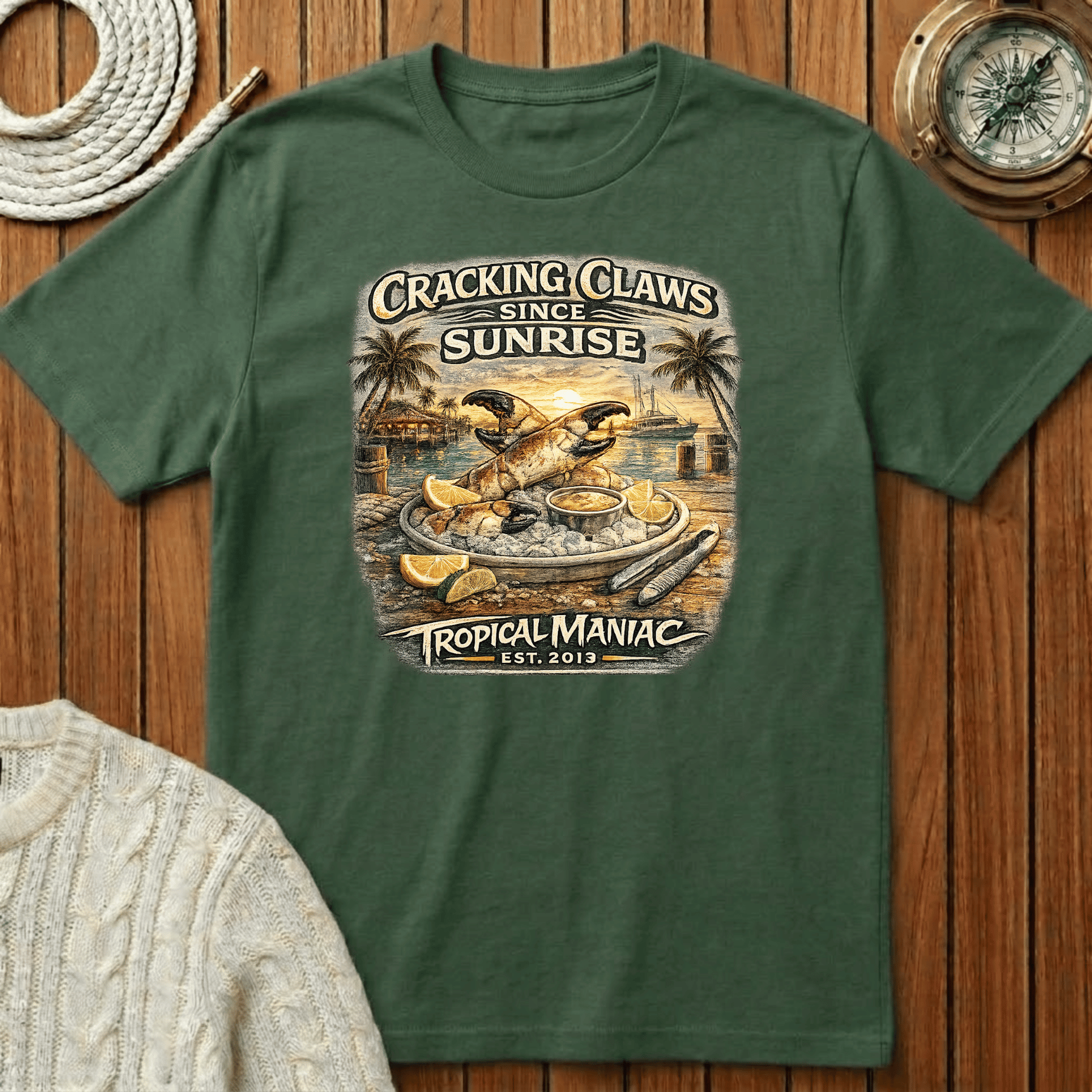 Cracking Claws Since Sunrise T-Shirt