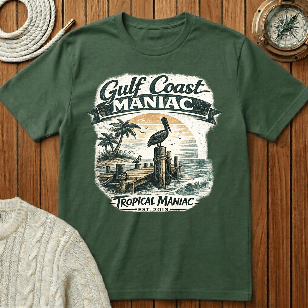 Gulf Coast Maniac T-Shirt
