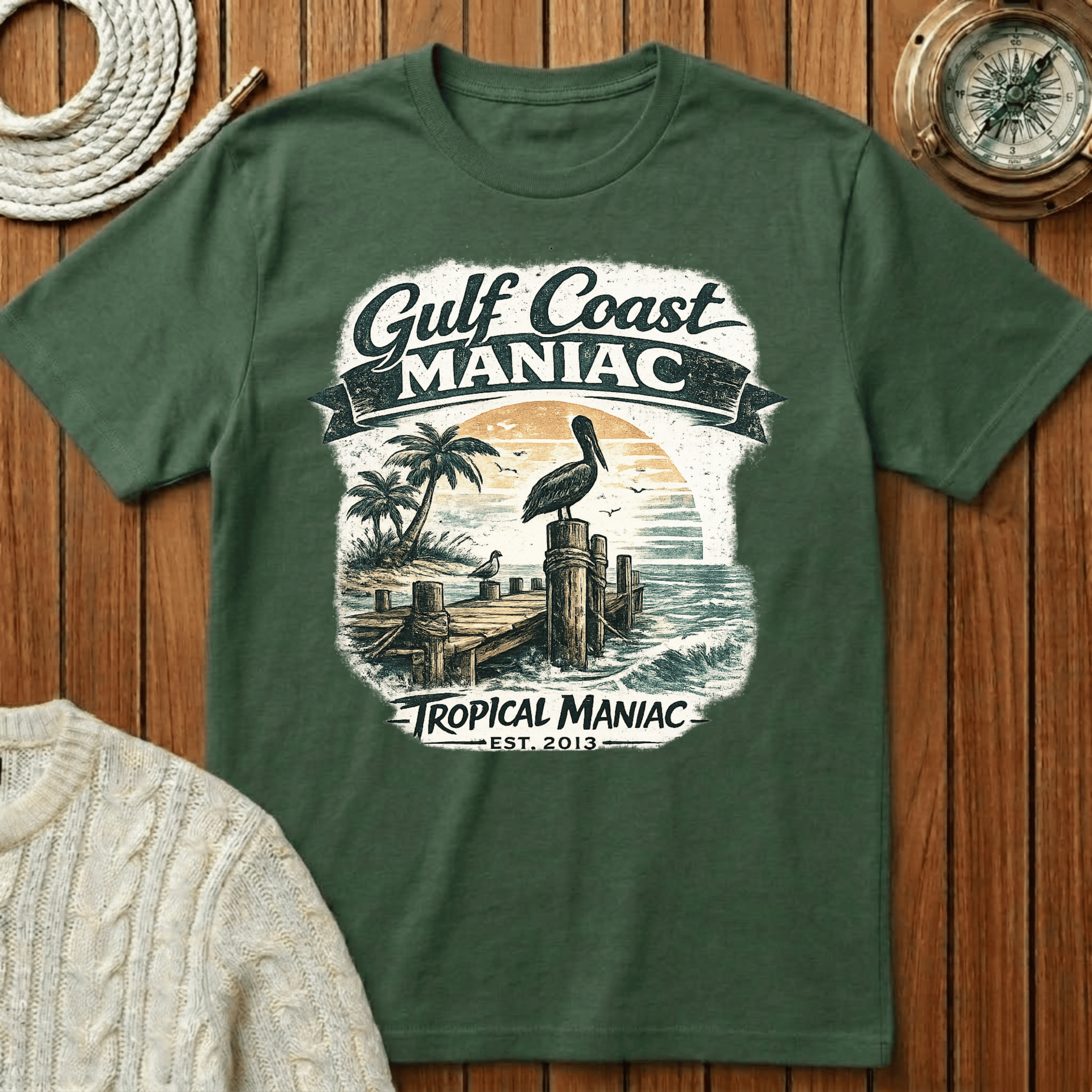 Gulf Coast Maniac T-Shirt