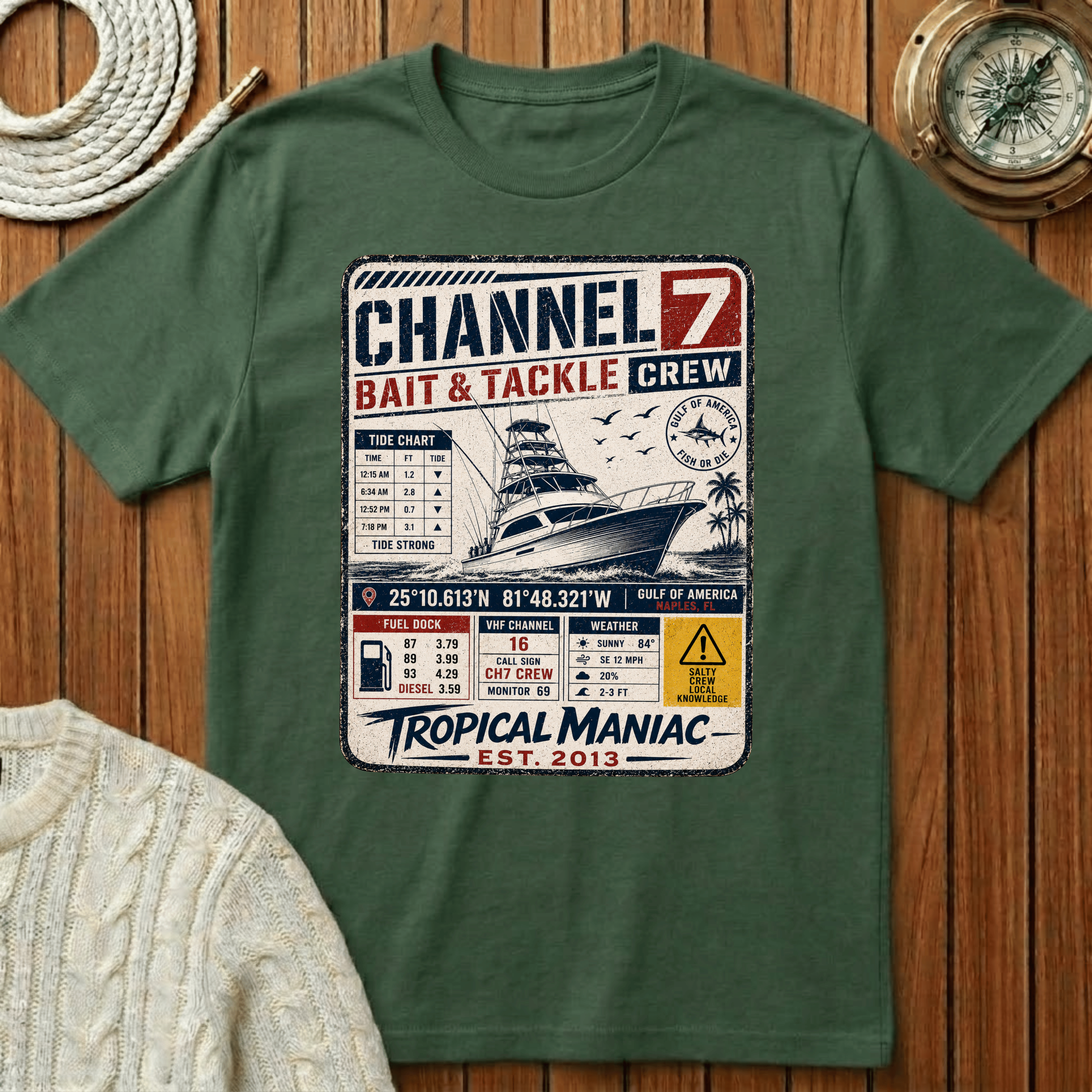 Channel 7 Bait & Tackle T-Shirt