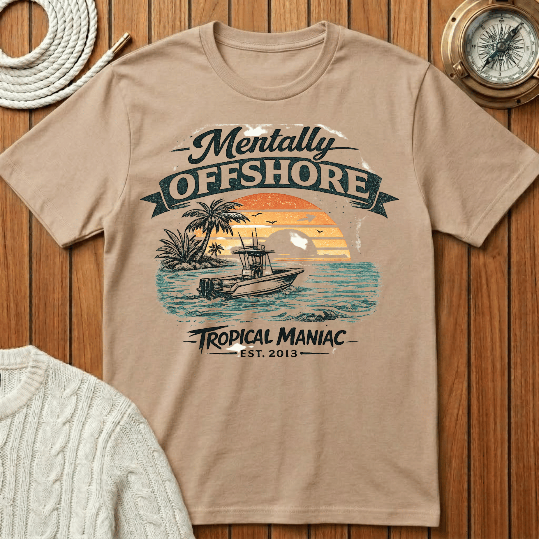 Mentally Offshore T‑Shirt