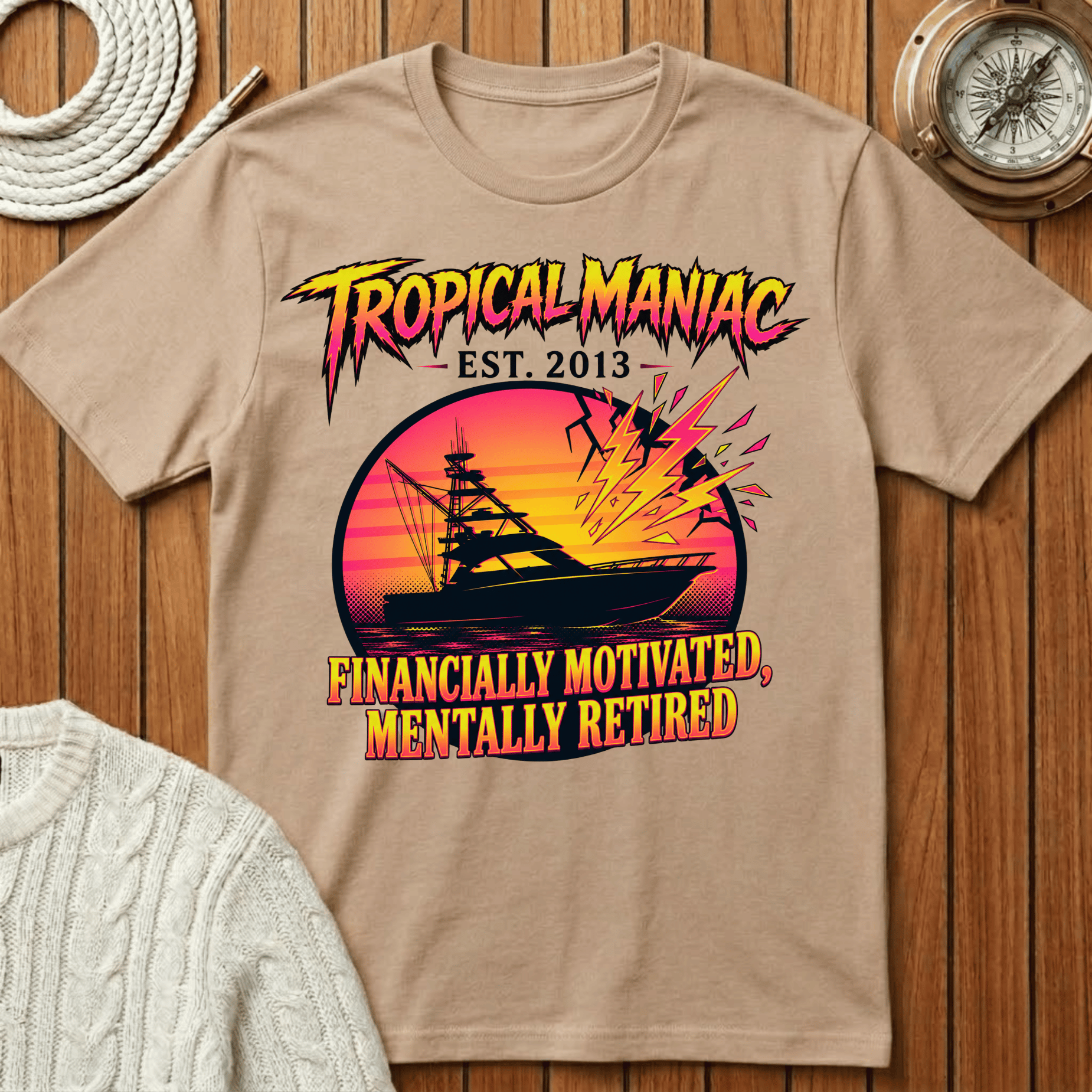 Financially Motivated Mentally Retired T-Shirt